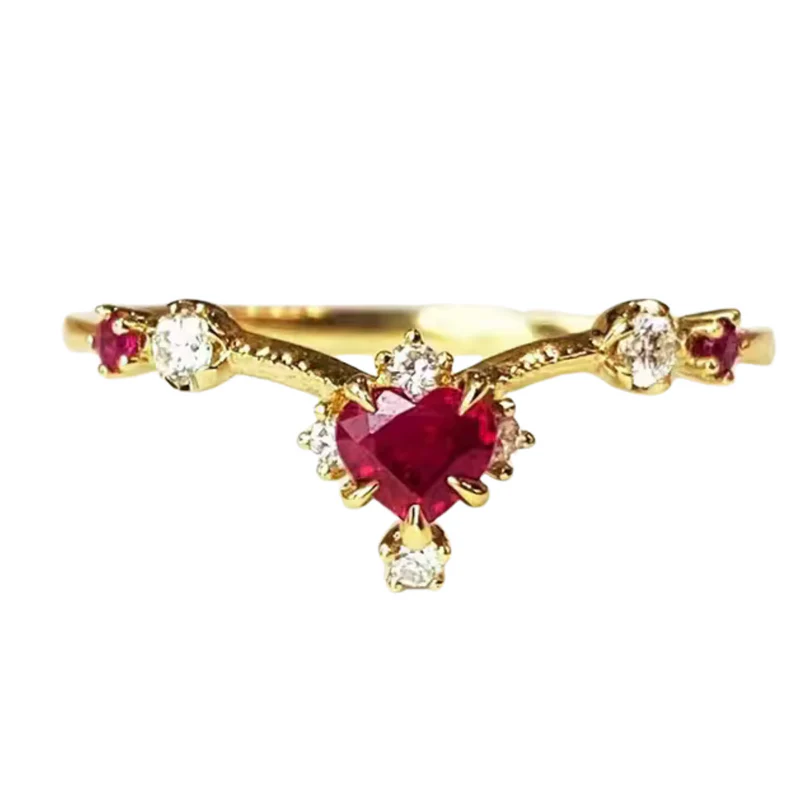 Ring – Passionate Red Heart
