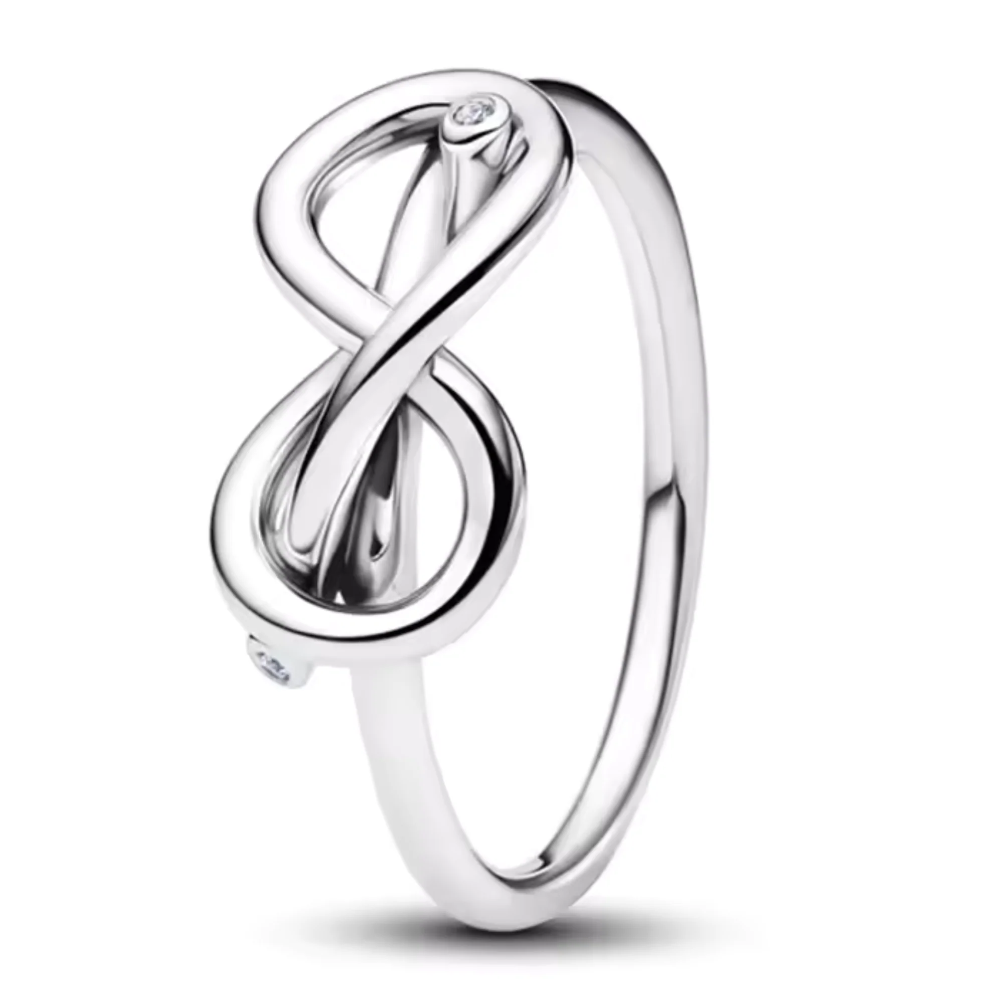 Elegant Infinity Ring – Gold or Silver - Image 2