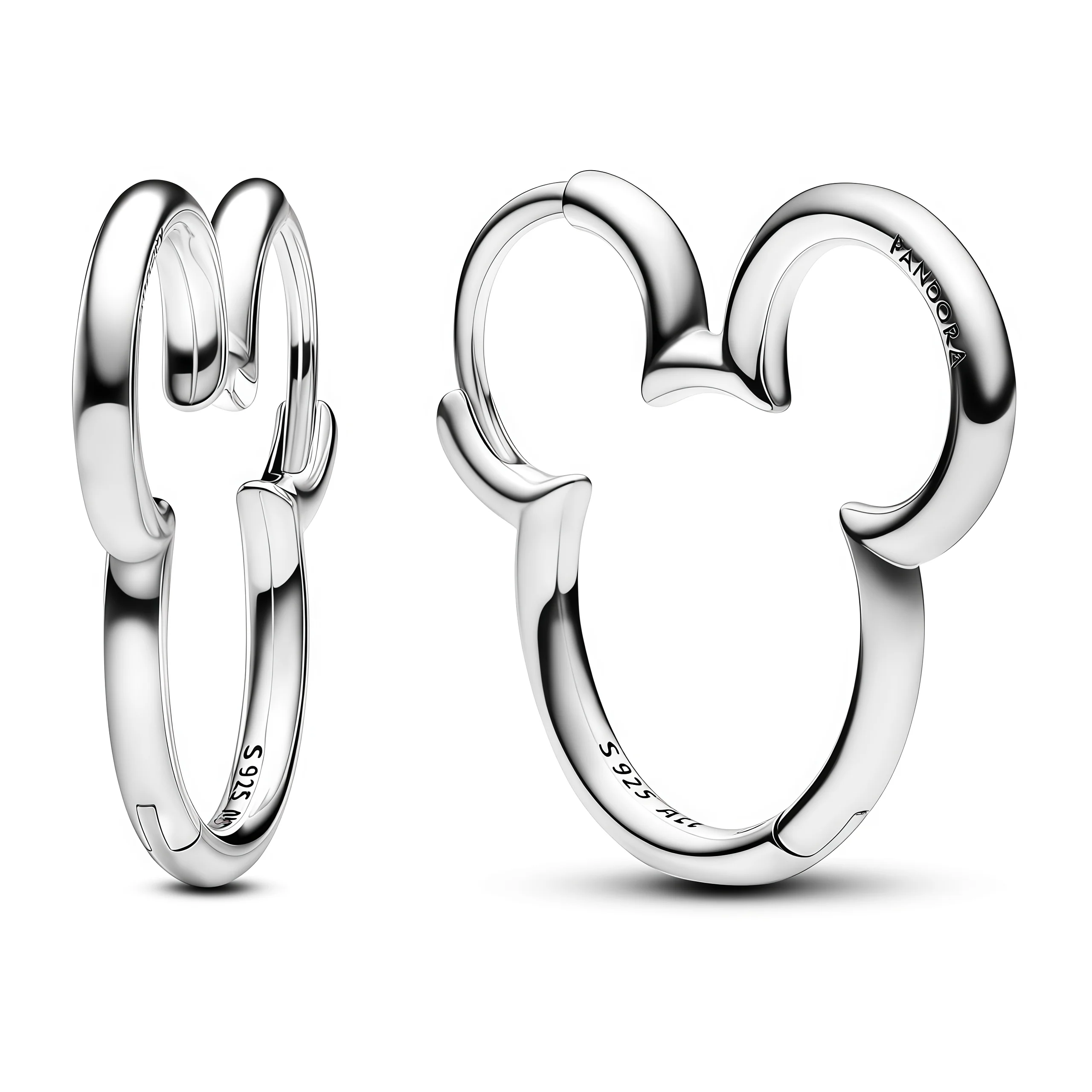 Earrings - Mickey Hoops