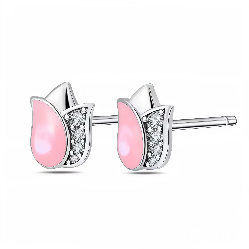 Flower Earrings - Floral Elegance and Timeless Finesse