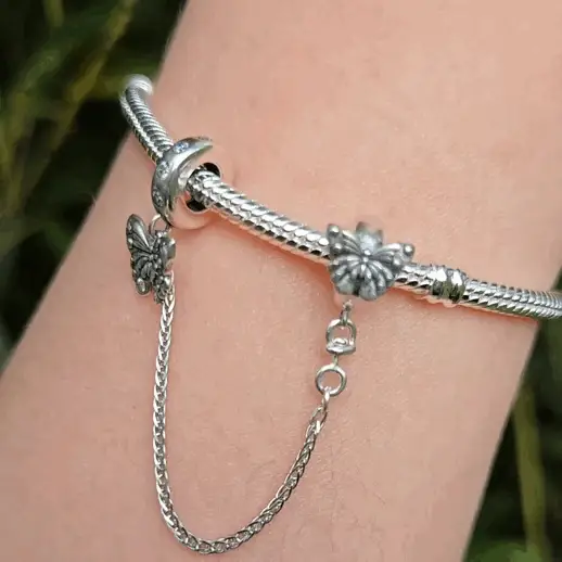 Safety Chains - Two Butterflies - Image 3
