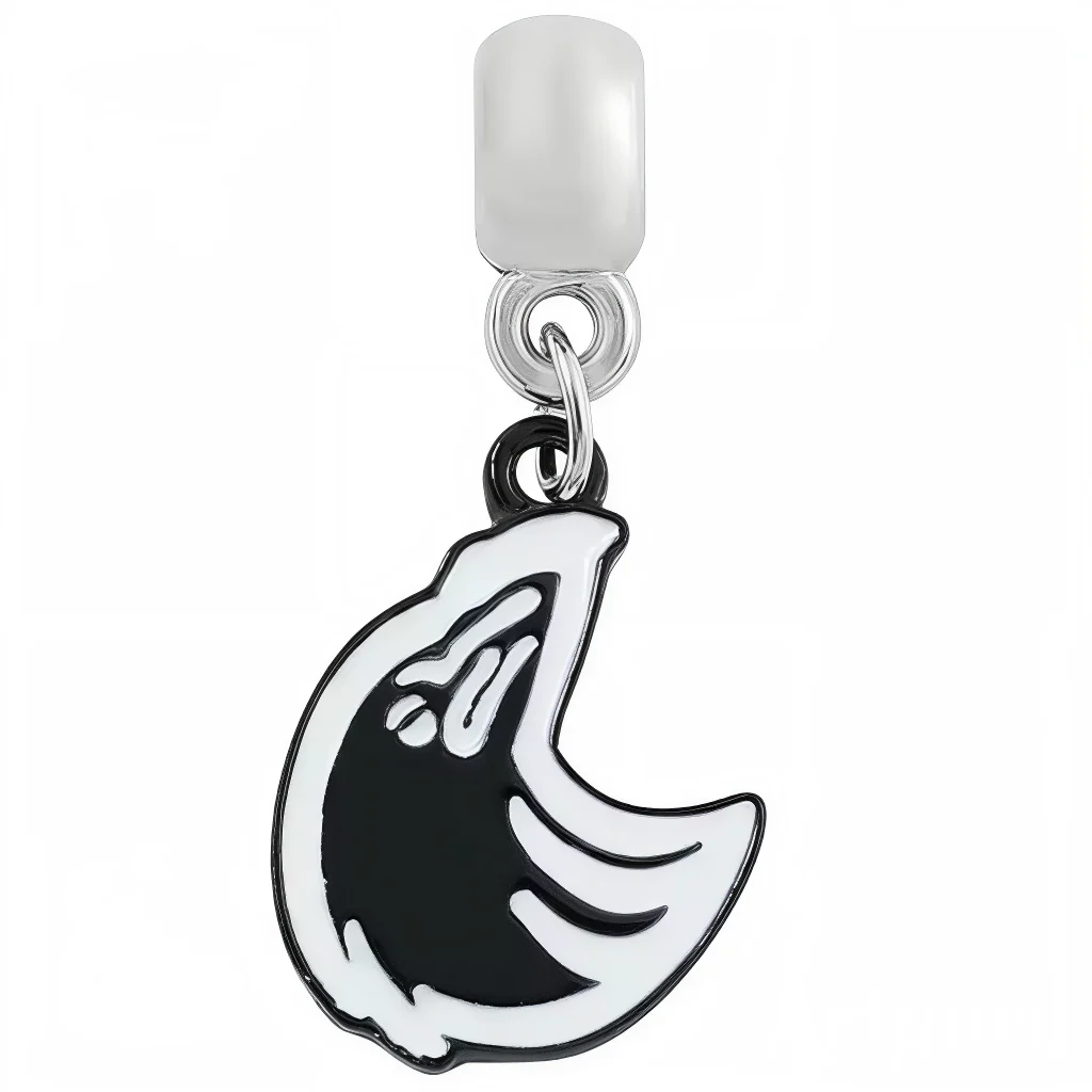 Wednesday Addams Raven Charm – Messenger of Shadows and Gothic Elegance