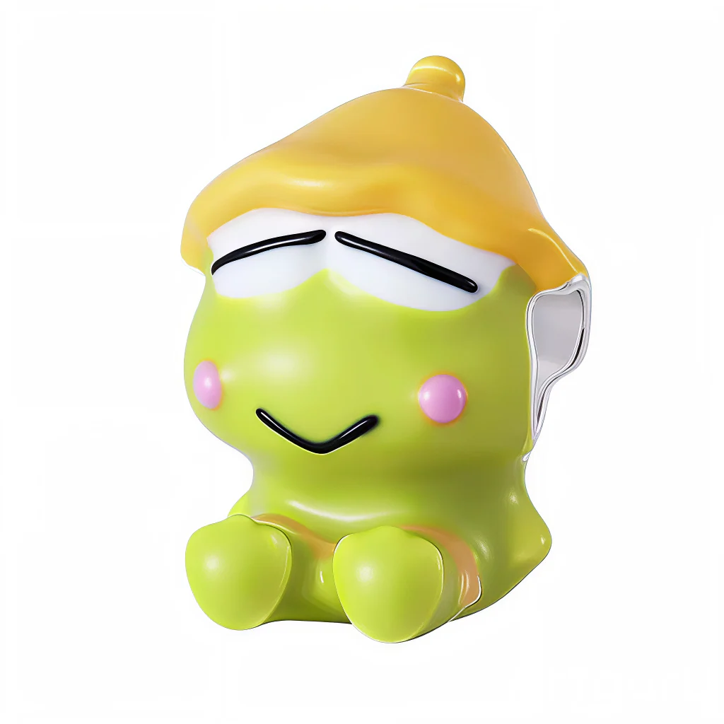 Charm - Yellow Hat Frog 