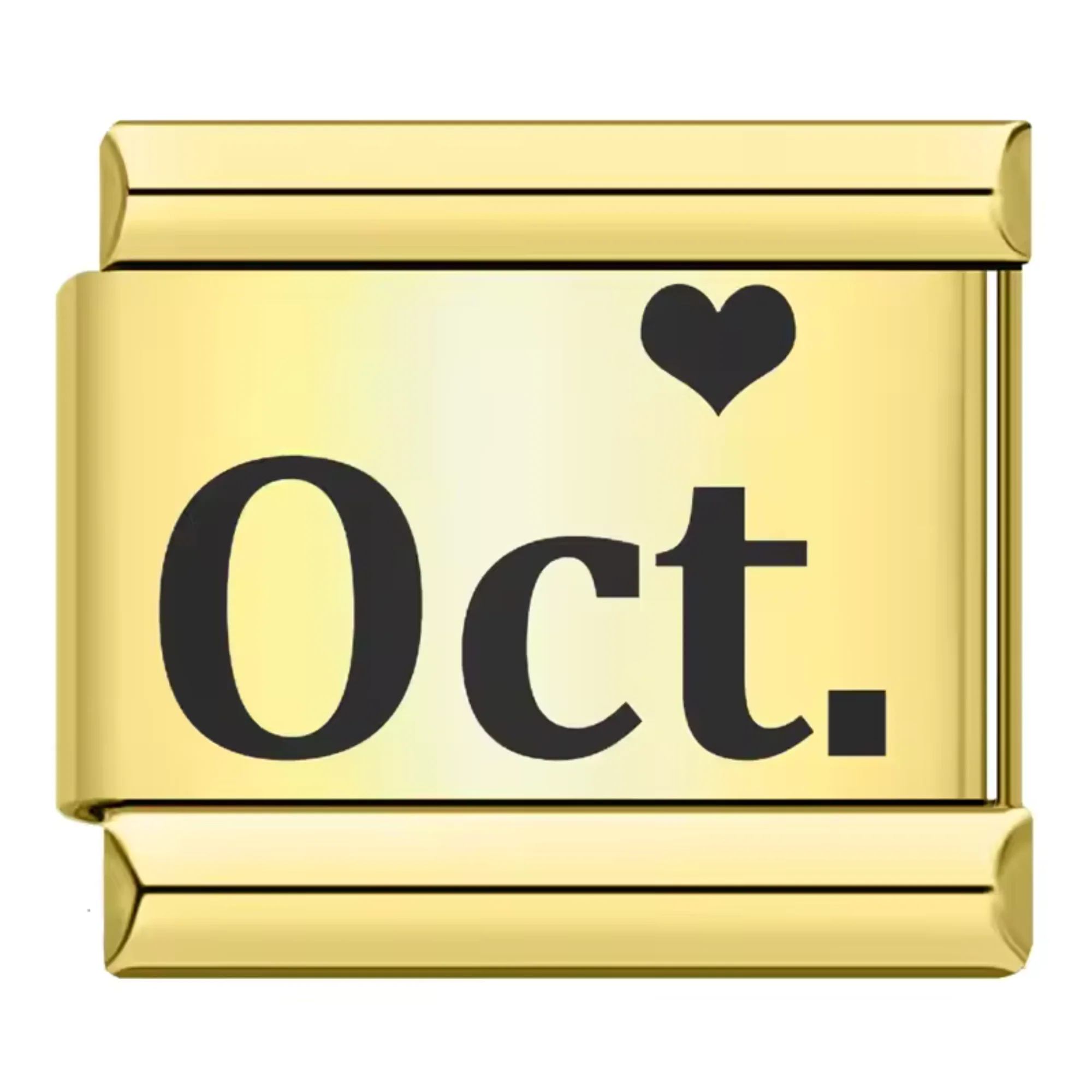Golden Italian Charm – Month - Image 10