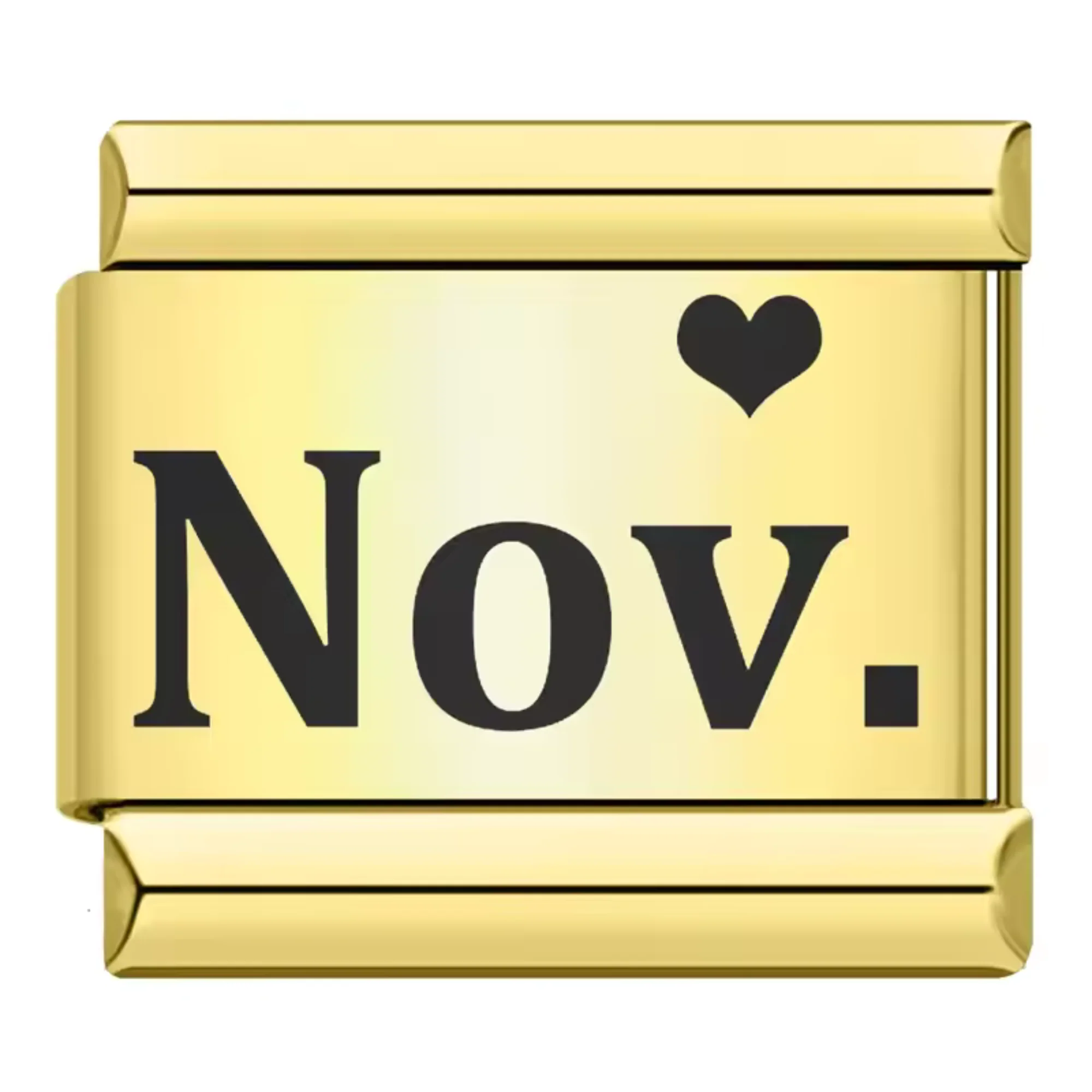 Golden Italian Charm – Month - Image 11