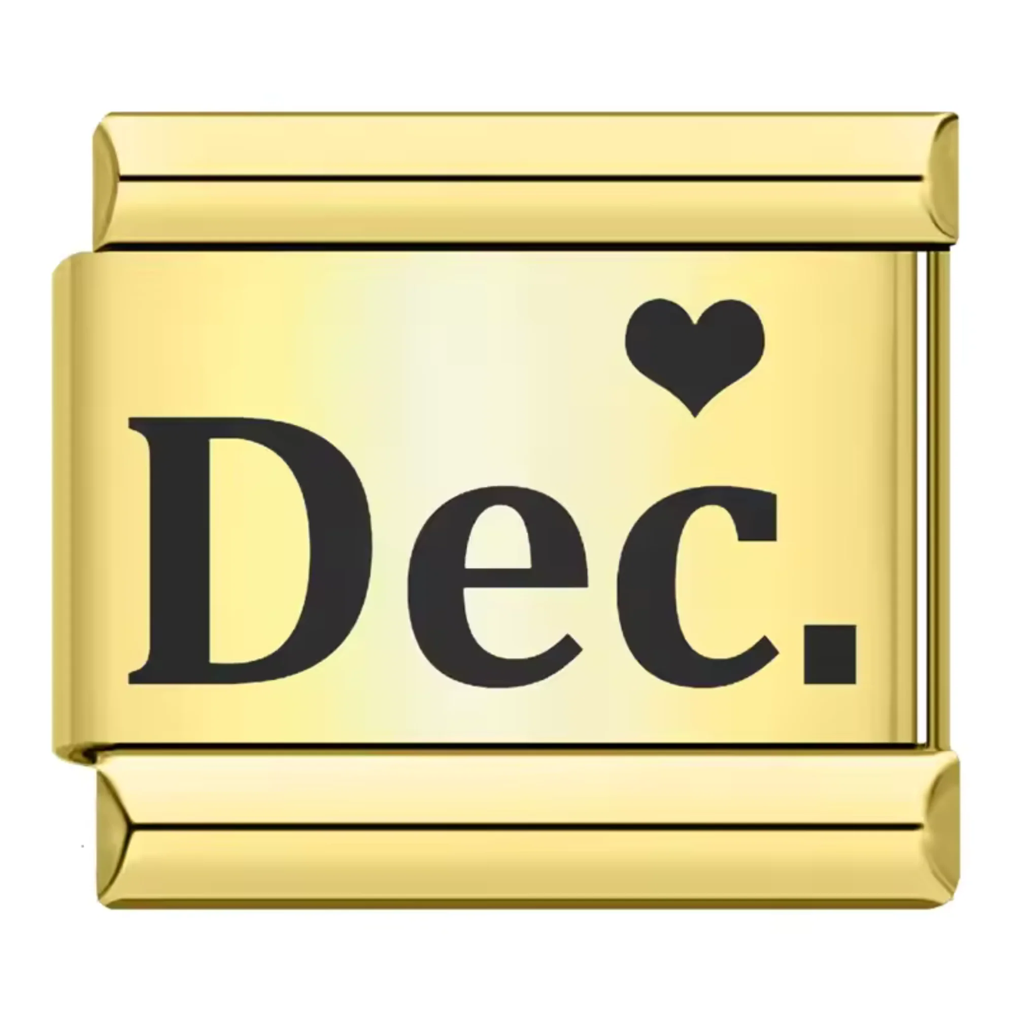 Golden Italian Charm – Month - Image 12
