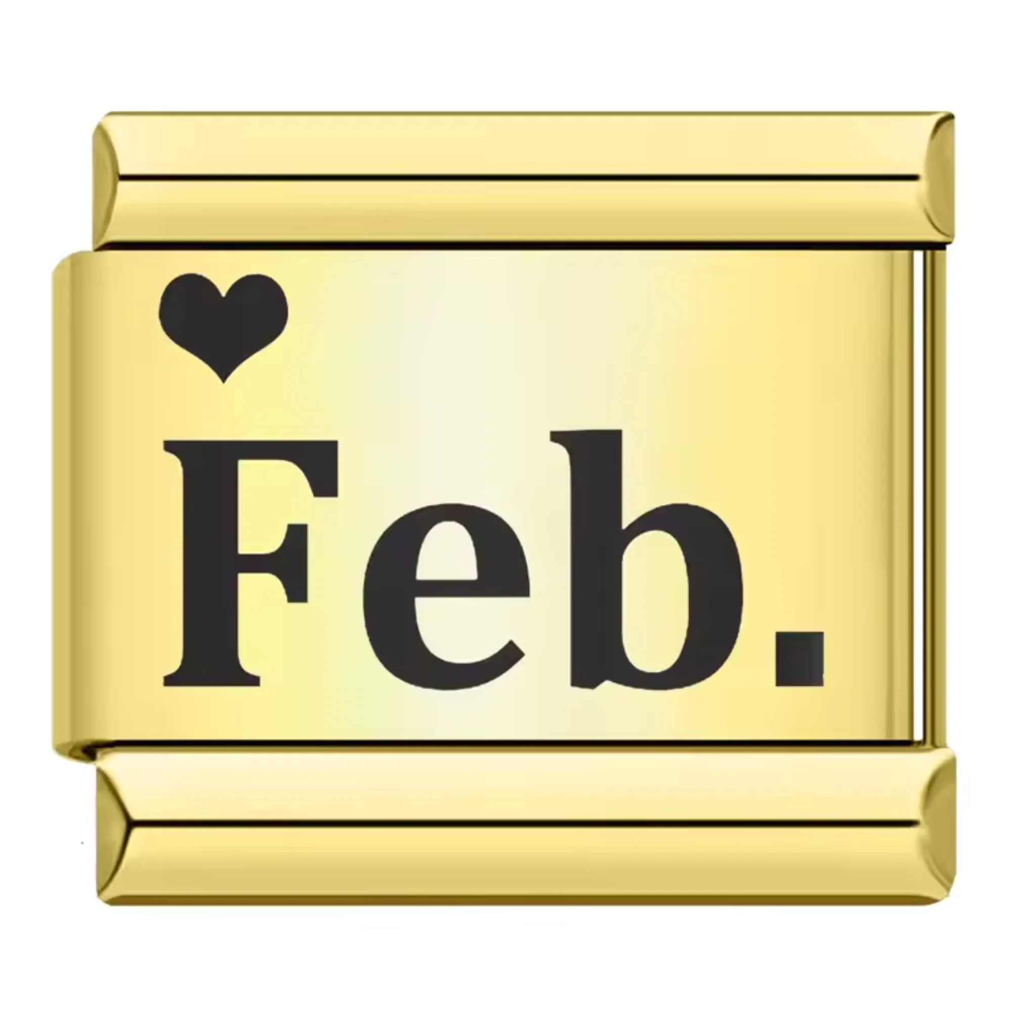 Golden Italian Charm – Month - Image 2
