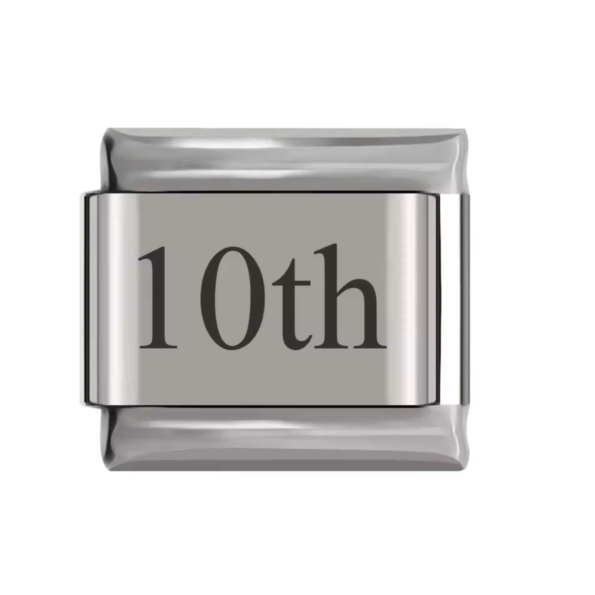 Italian Charm – Silver Number (1st to 31st) - Image 11