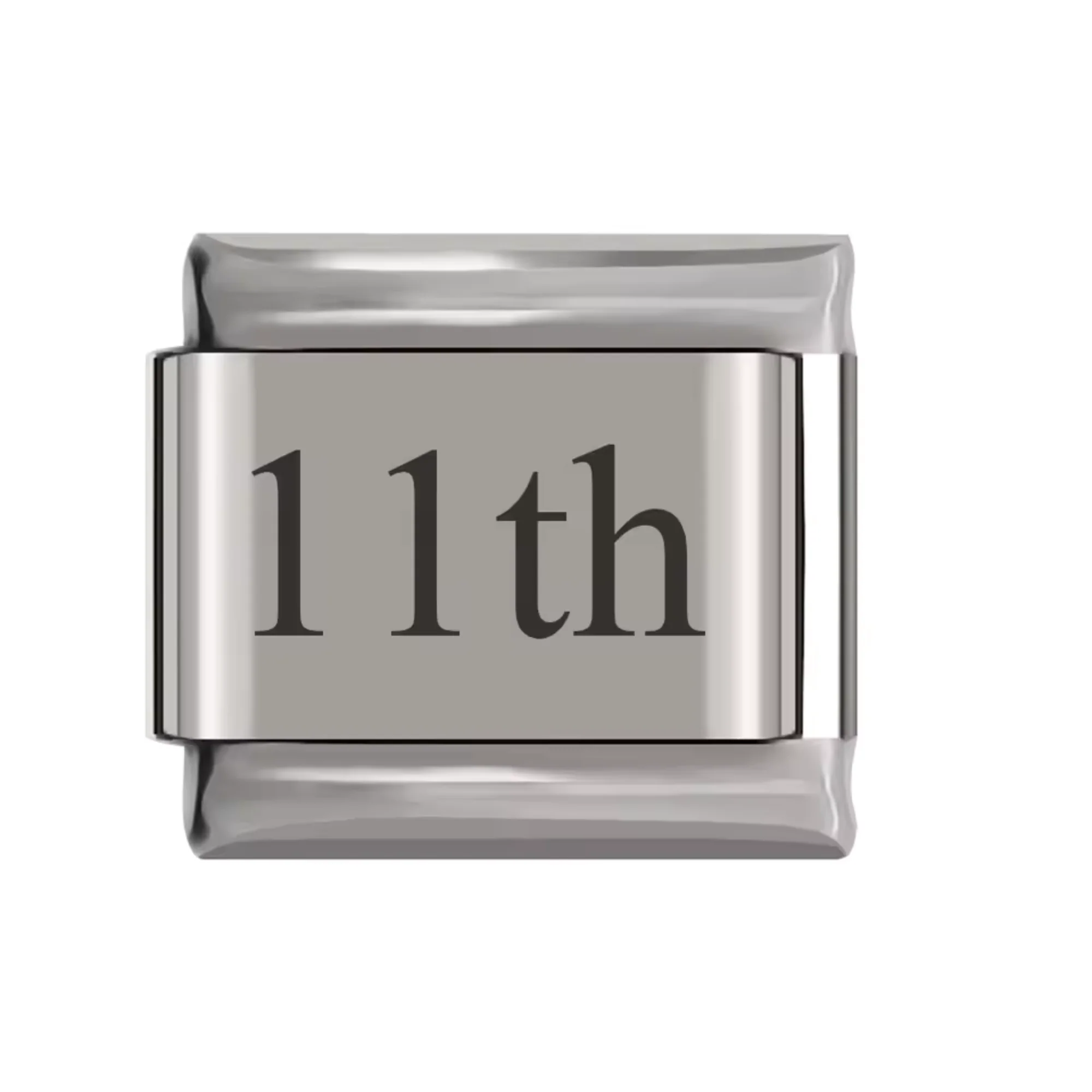 Italian Charm – Silver Number (1st to 31st) - Image 12