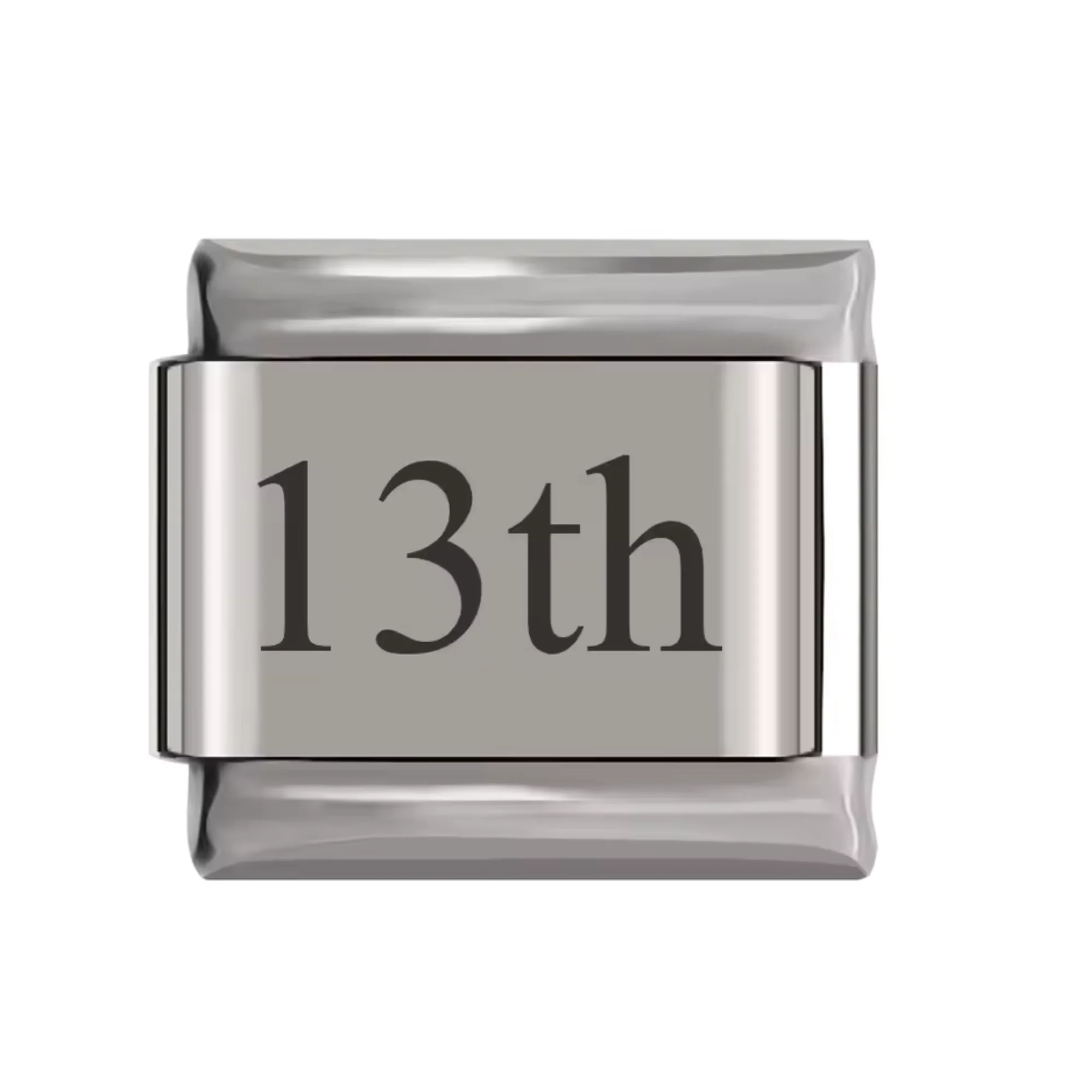 Italian Charm – Silver Number (1st to 31st) - Image 14