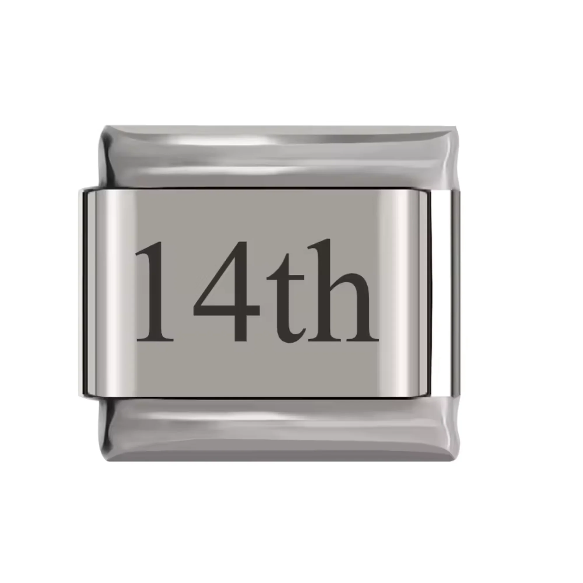 Italian Charm – Silver Number (1st to 31st) - Image 15