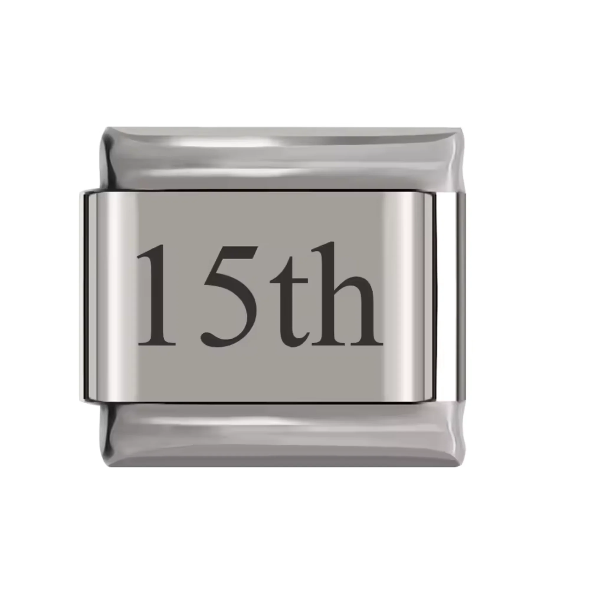 Italian Charm – Silver Number (1st to 31st) - Image 16