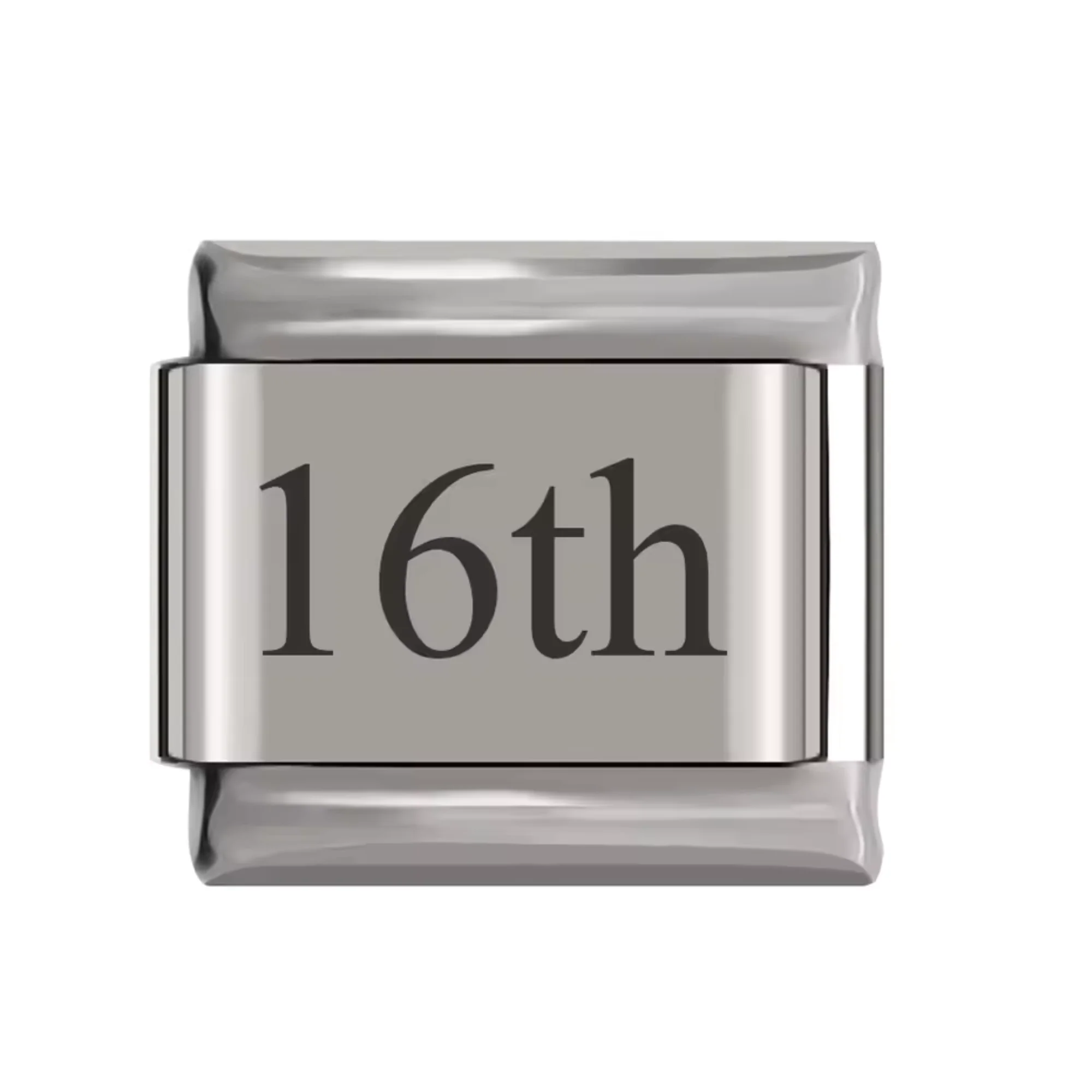 Italian Charm – Silver Number (1st to 31st) - Image 17