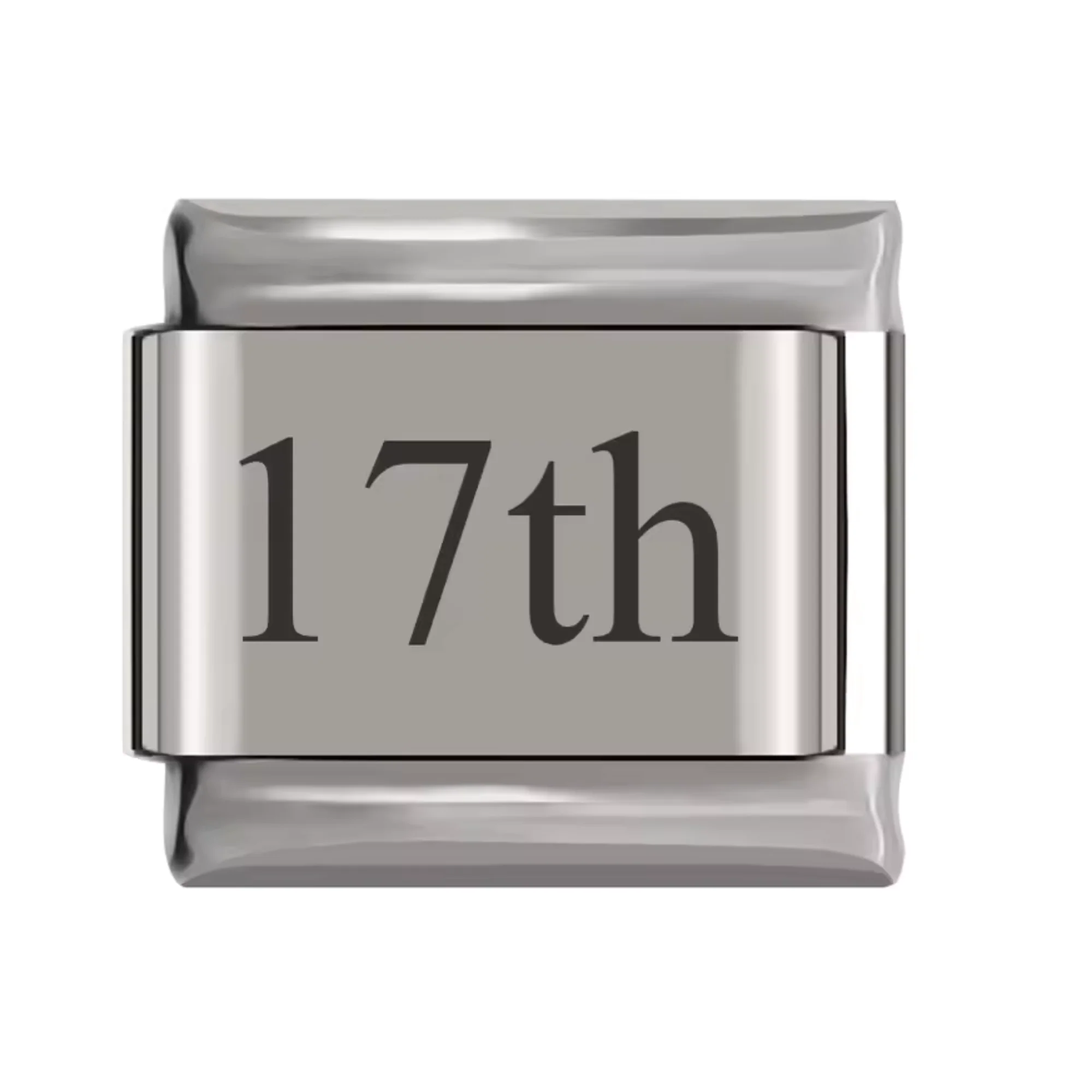 Italian Charm – Silver Number (1st to 31st) - Image 18