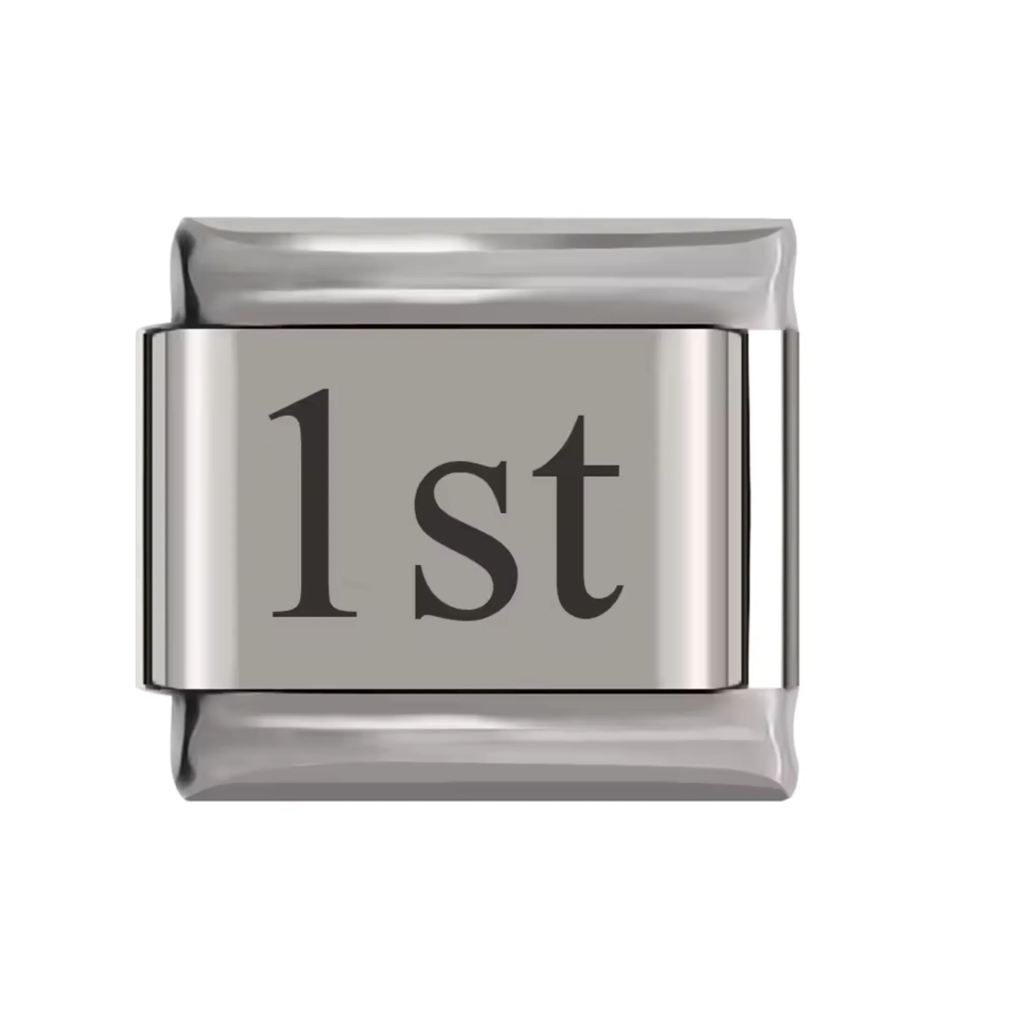 Italian Charm – Silver Number (1st to 31st) - Image 2