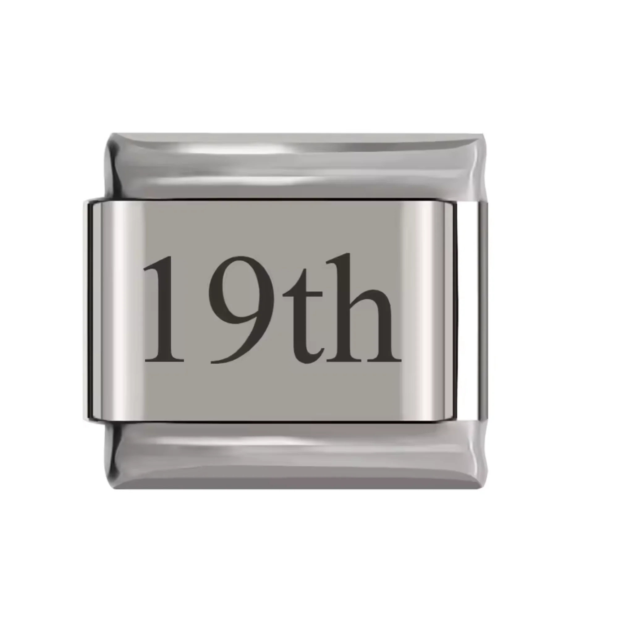 Italian Charm – Silver Number (1st to 31st) - Image 20