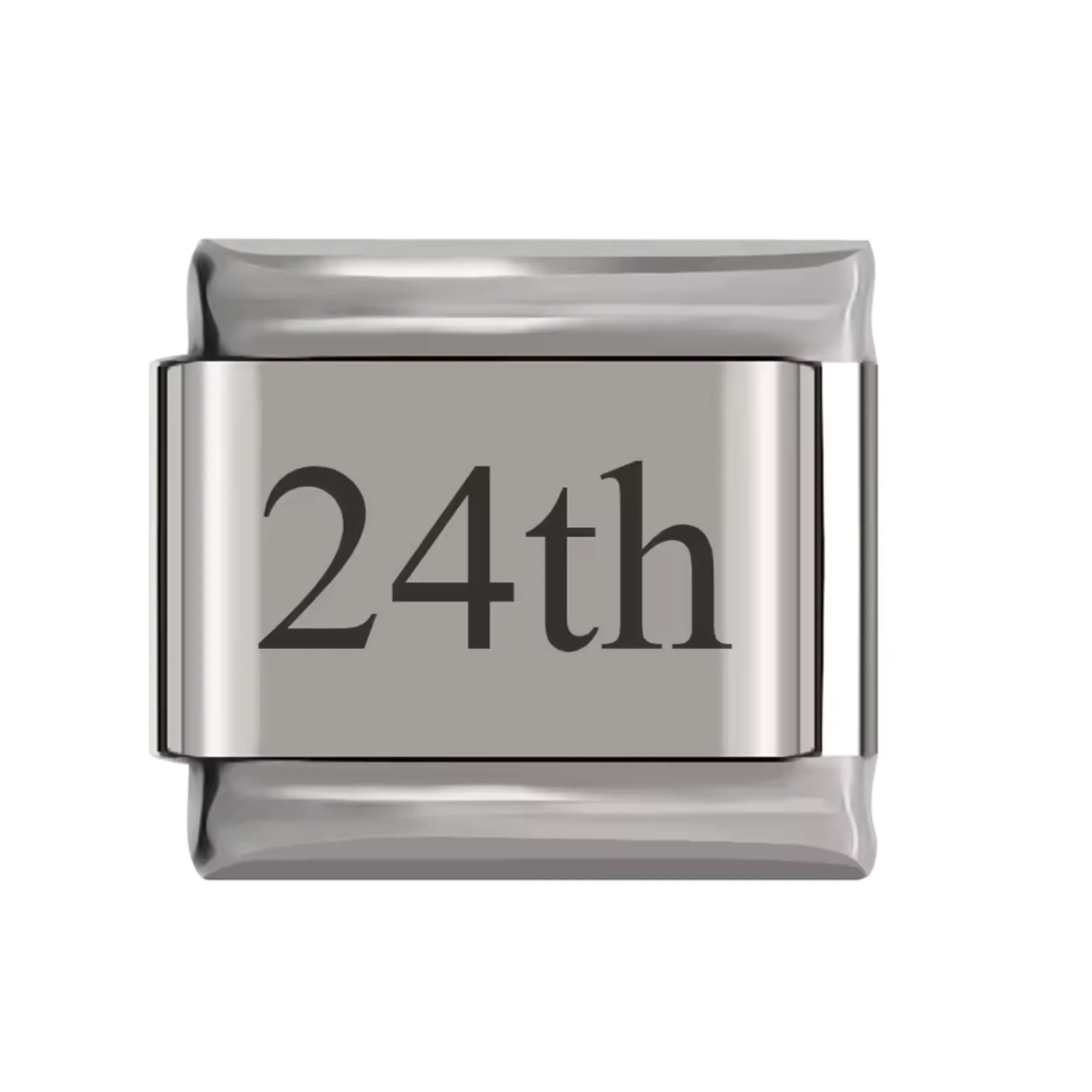 Italian Charm – Silver Number (1st to 31st) - Image 25