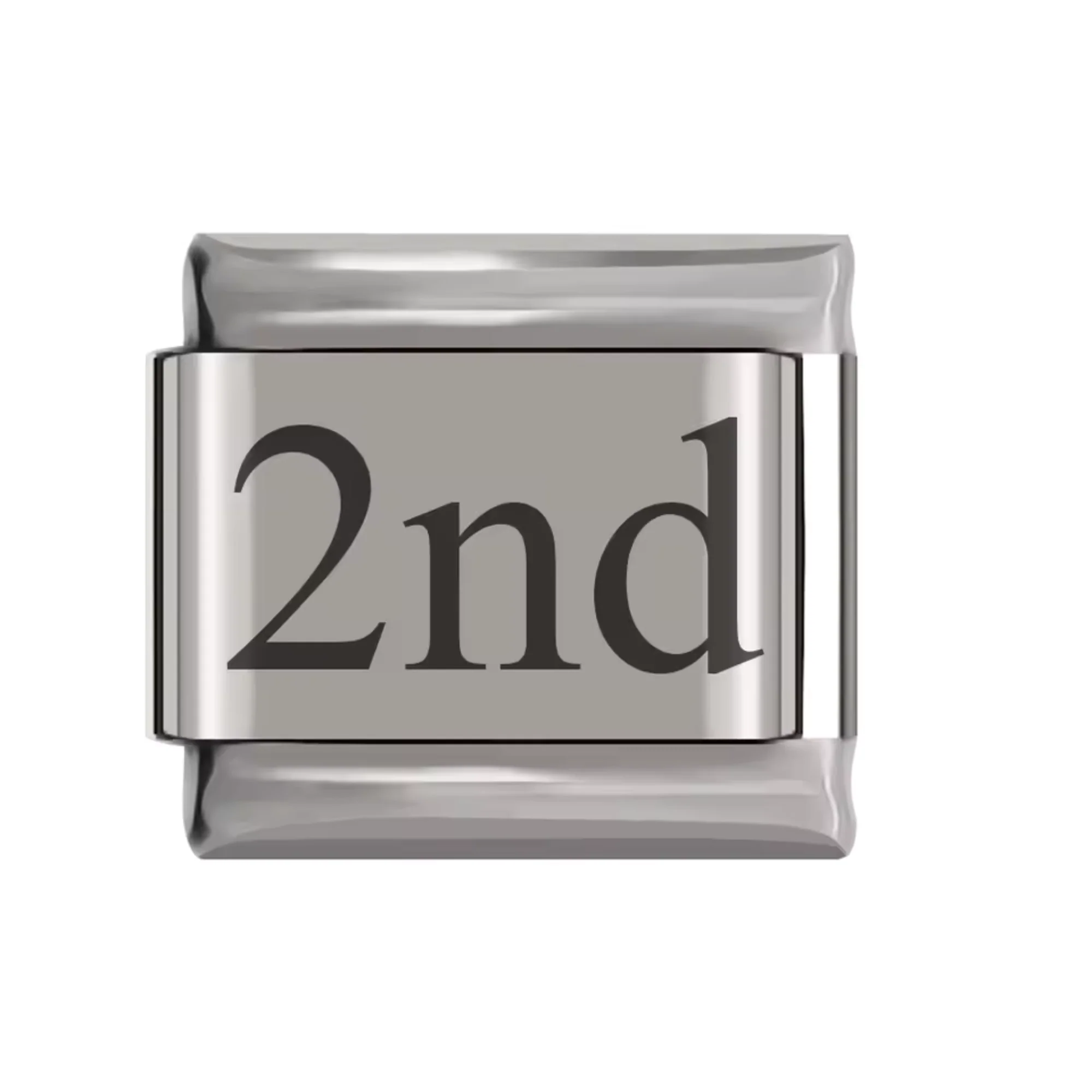 Italian Charm – Silver Number (1st to 31st) - Image 3