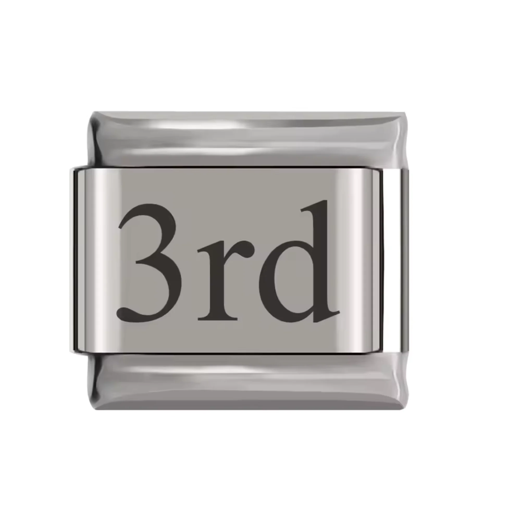 Italian Charm – Silver Number (1st to 31st) - Image 4