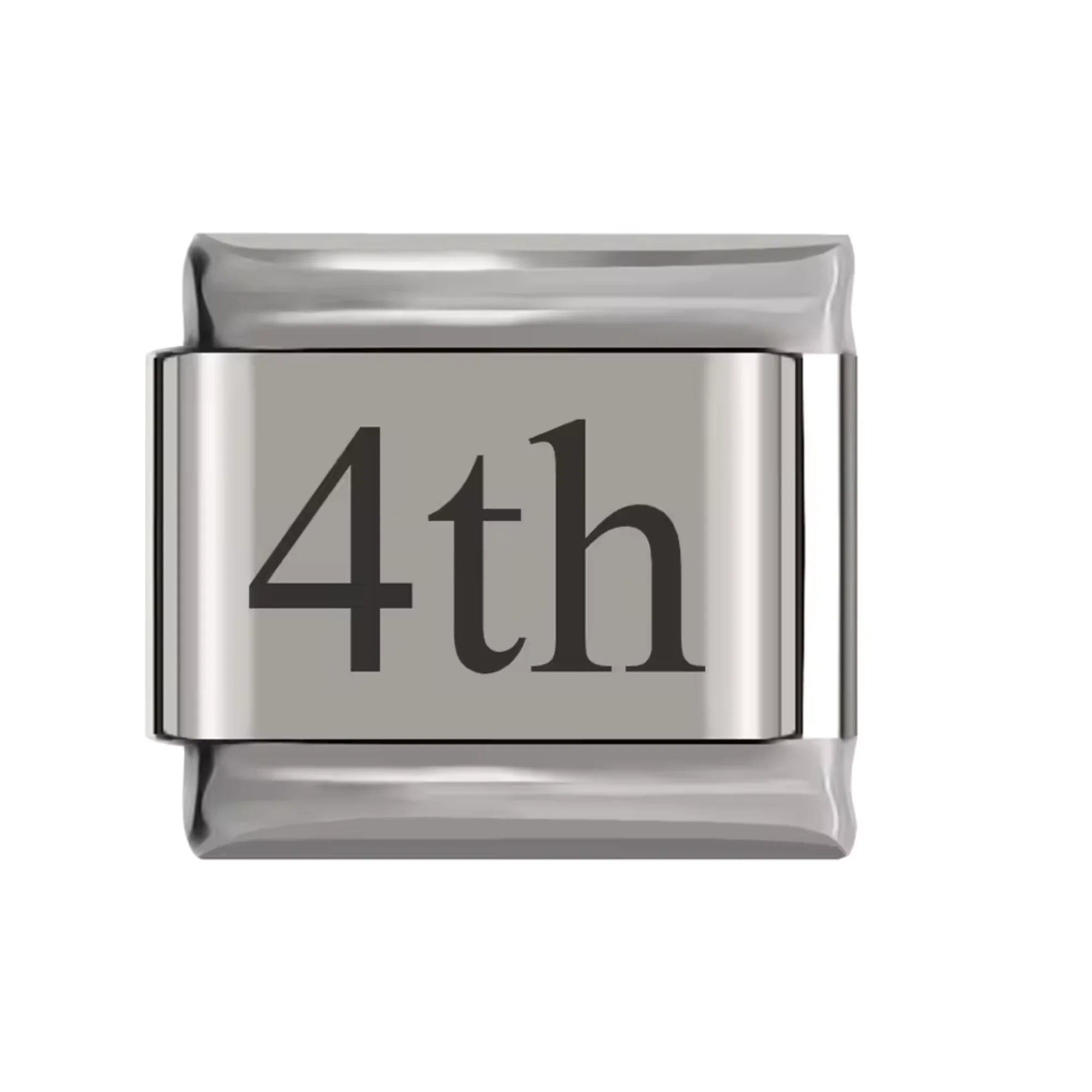 Italian Charm – Silver Number (1st to 31st) - Image 5