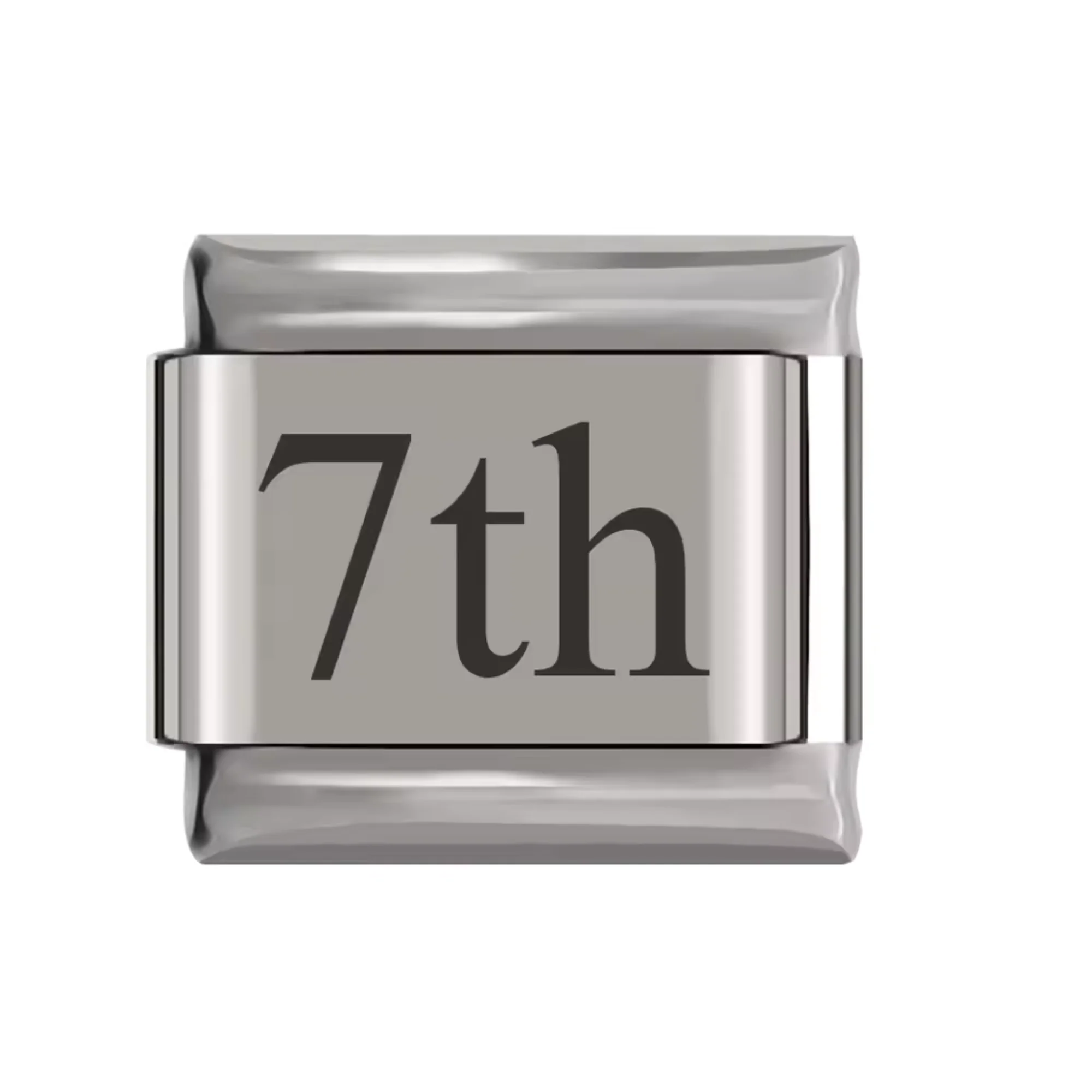 Italian Charm – Silver Number (1st to 31st) - Image 8