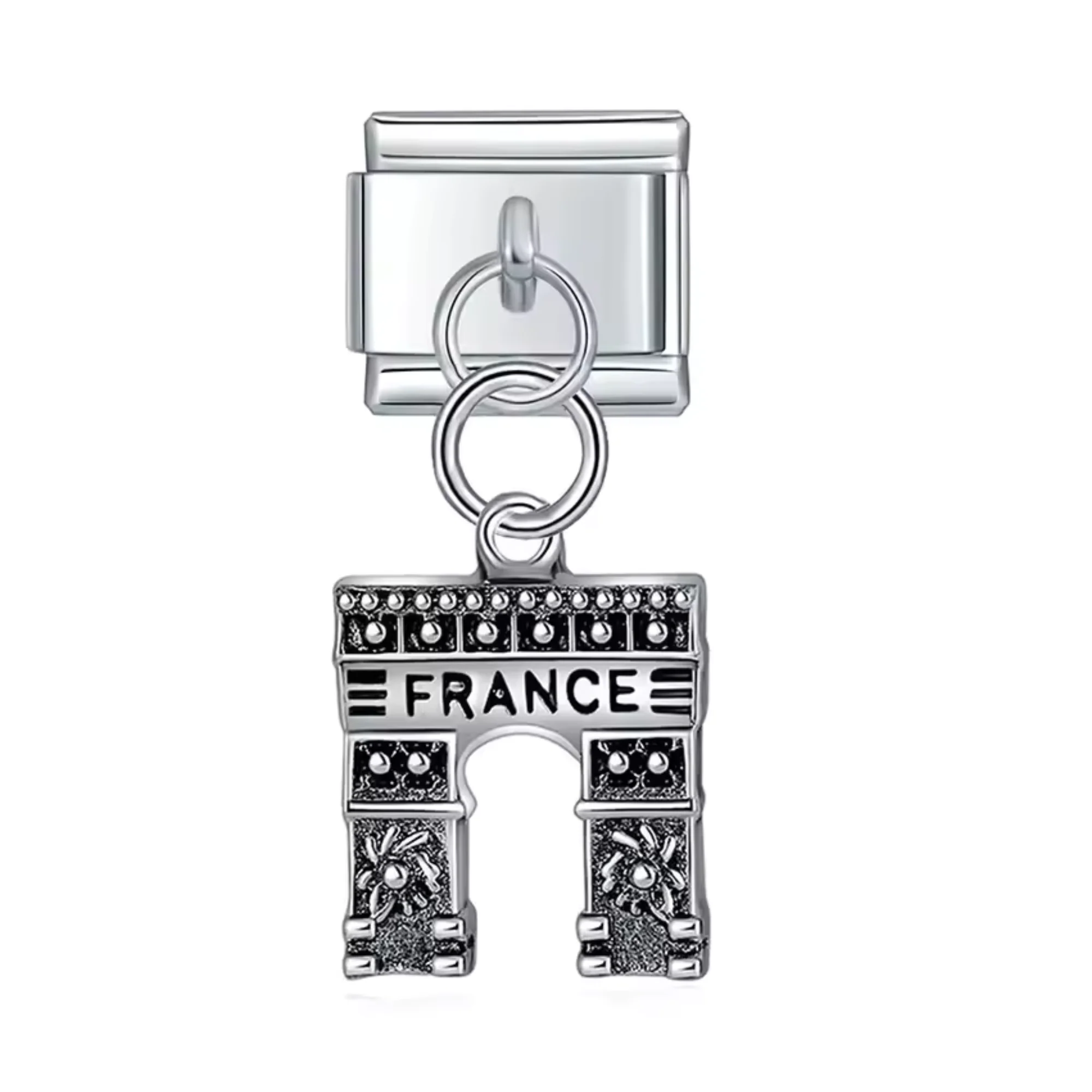 Italian Charm - Arc de Triomphe Paris Pendant