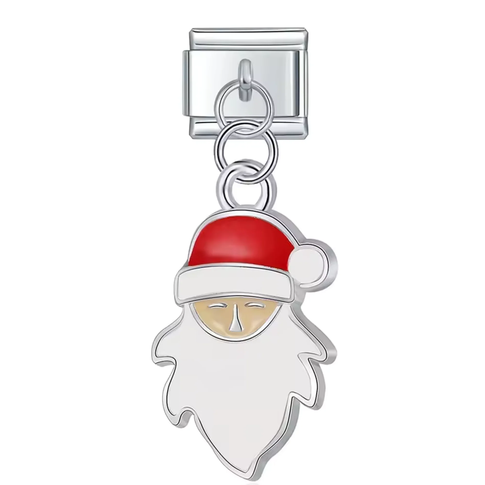 Italian Charm Pendant – Santa Claus