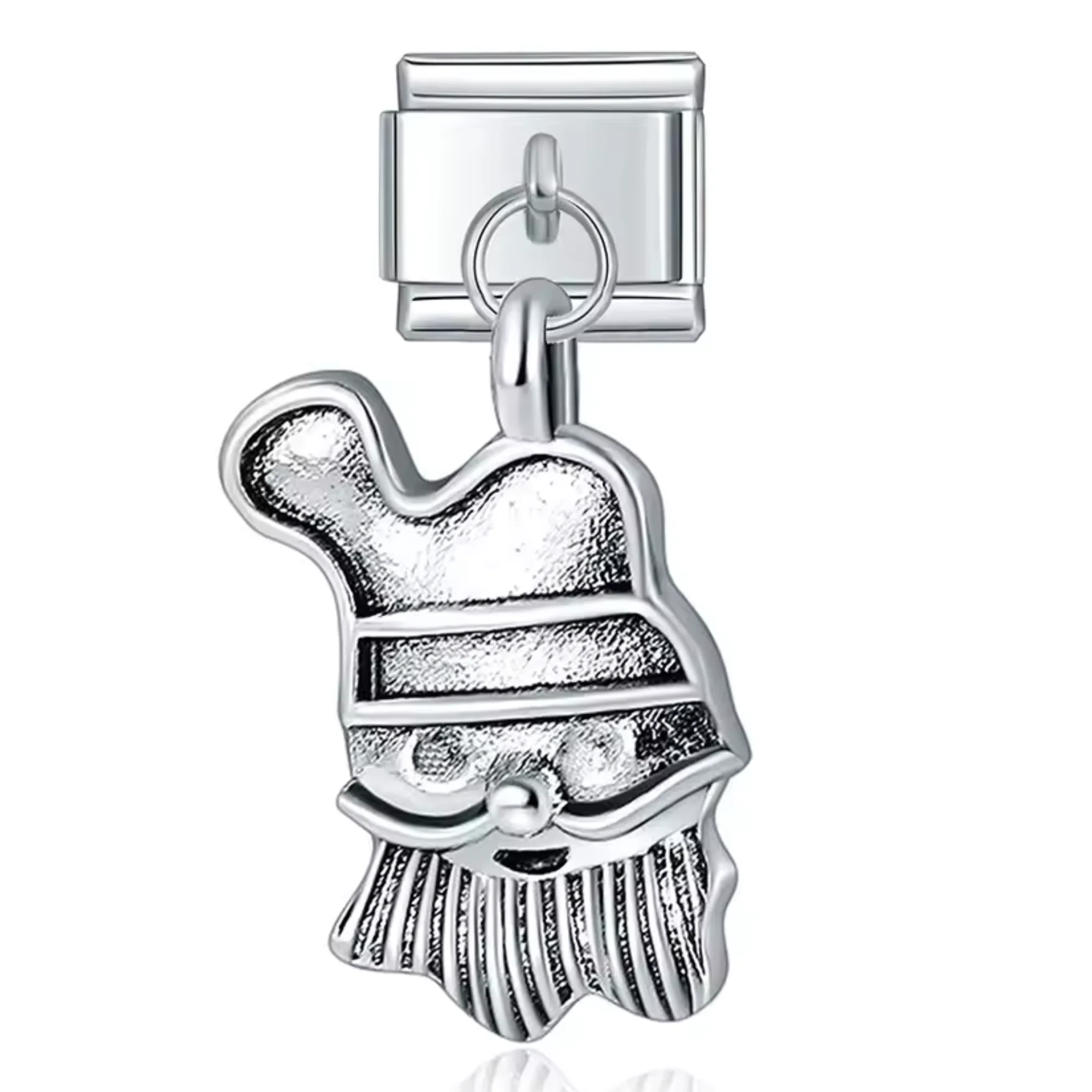 Italian Charm Pendant – Santa Claus - 2 versions available - Image 2