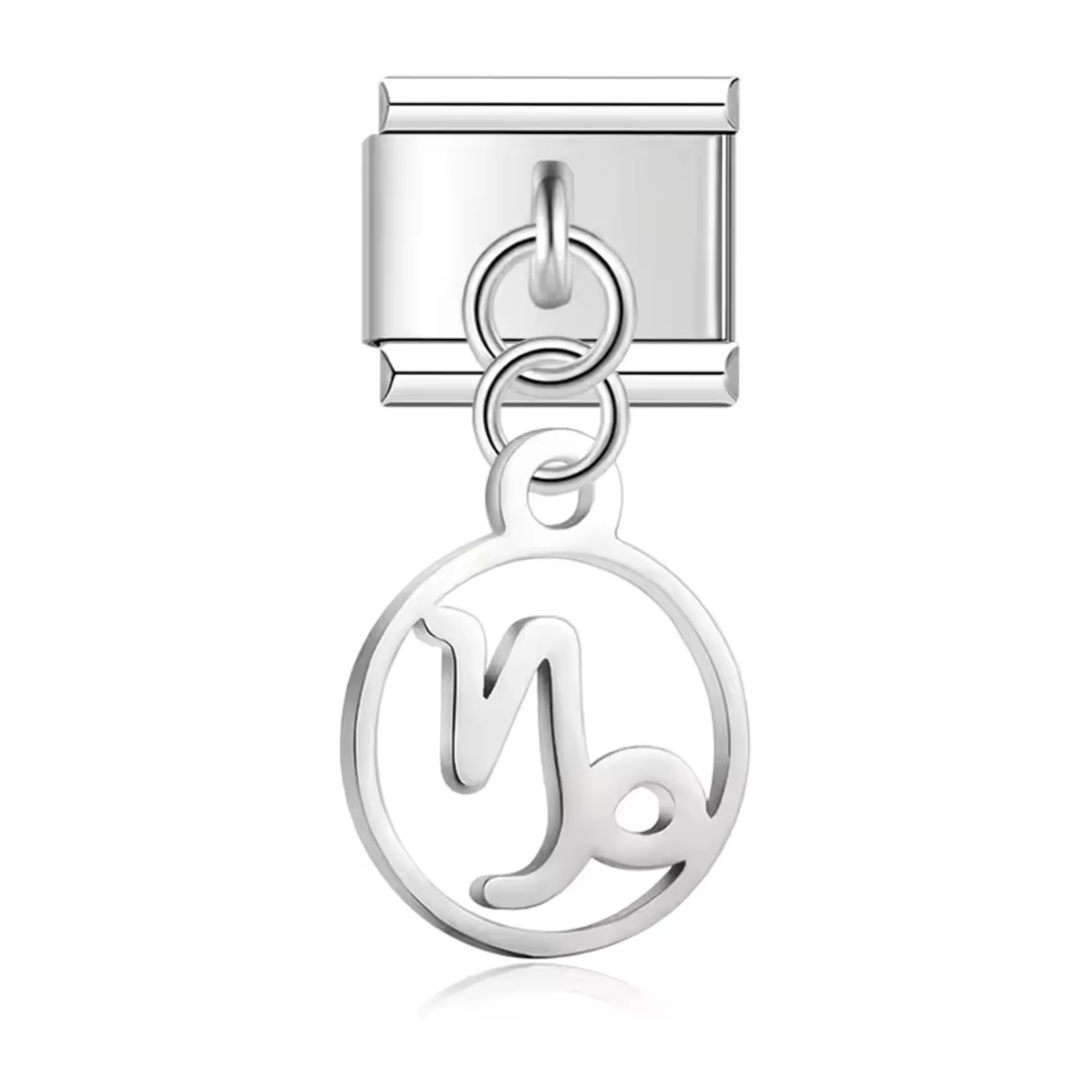 Italian Charm - Silver Zodiac Sign Pendant - Image 11