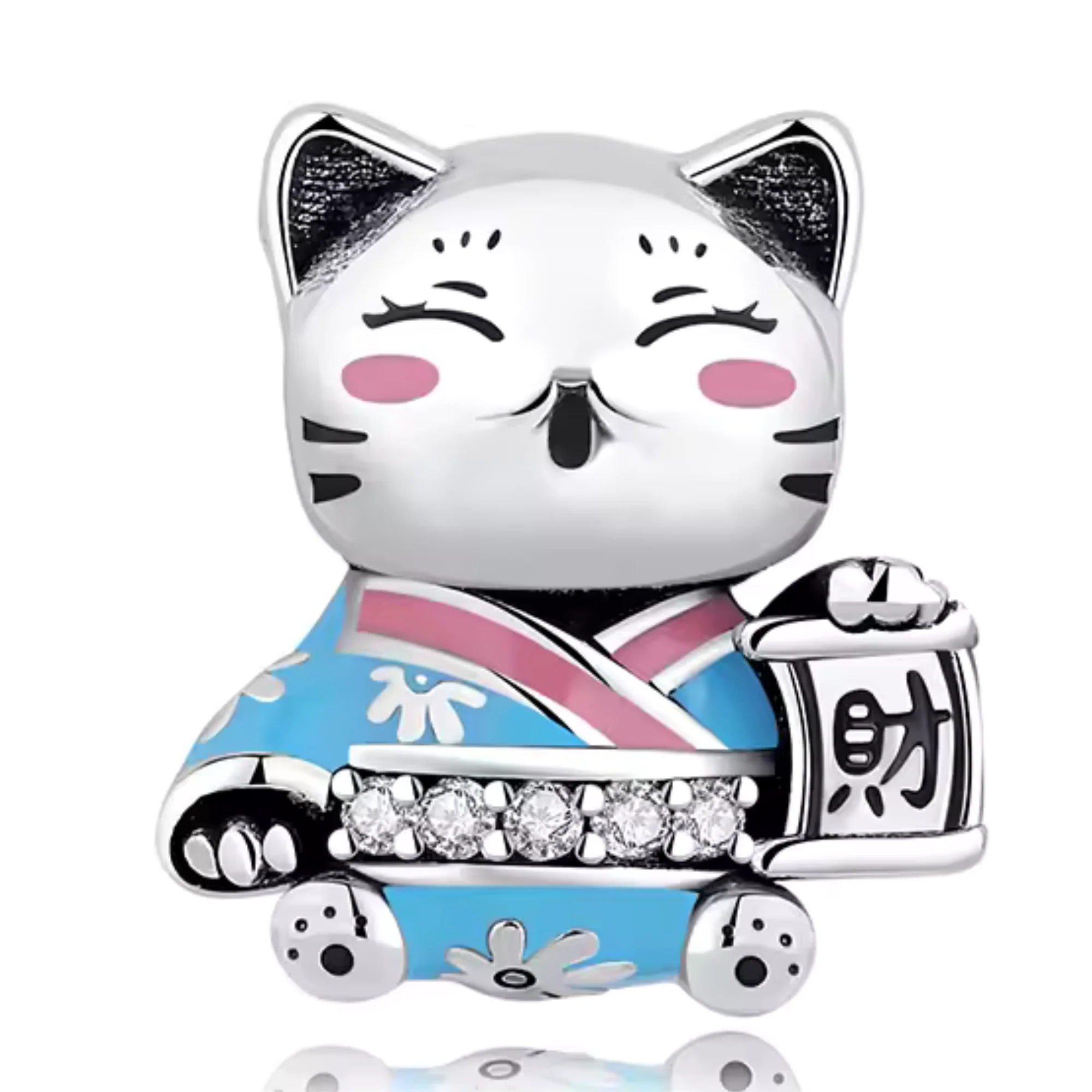 Maneki-Neko Savant Charm – Symbol of Wisdom and Luck