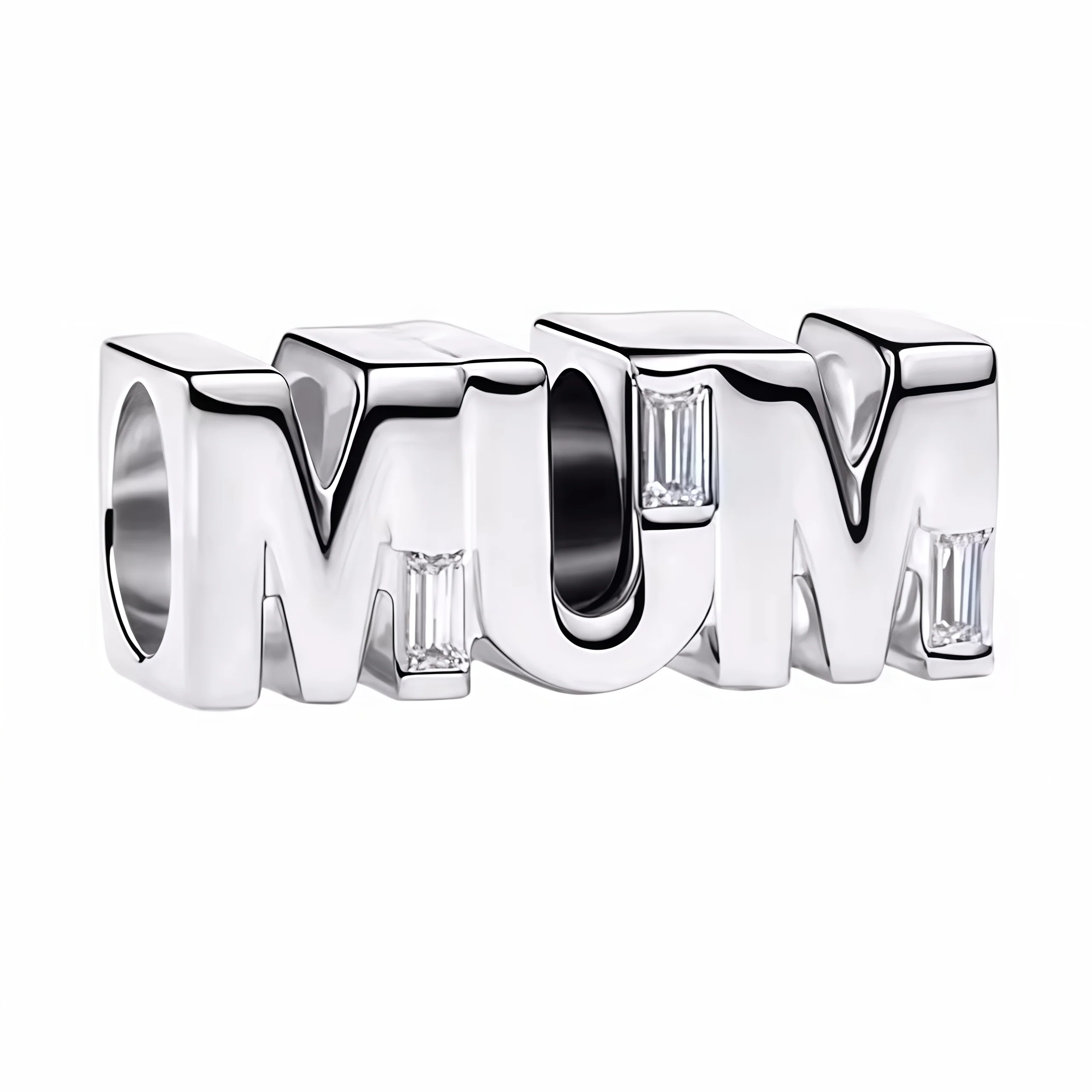 Charm - Silver Mum