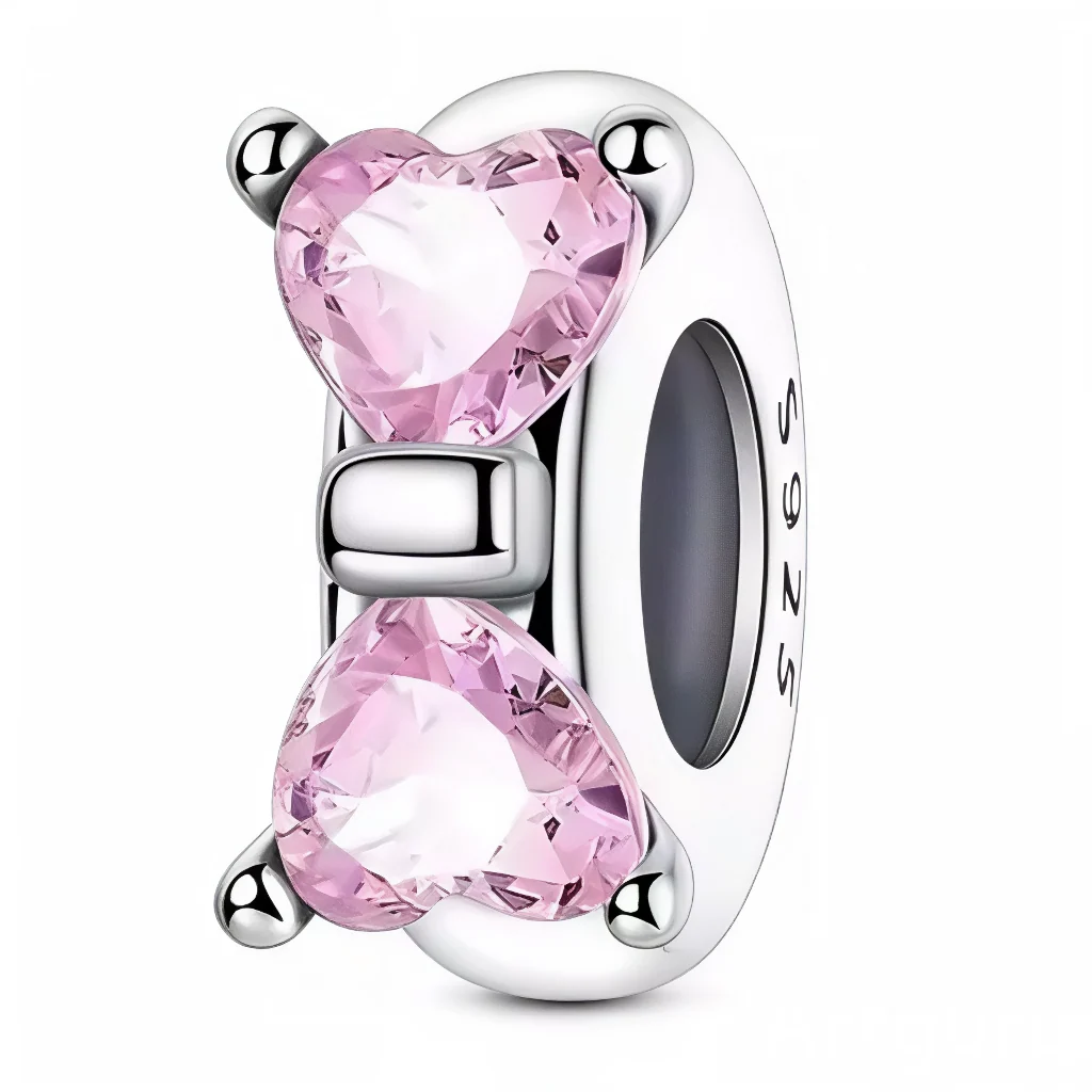 Charm - Pink Bow