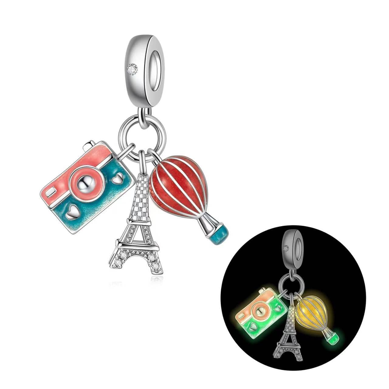 Charm Pendant - Luminous Parisian Adventure - Image 2