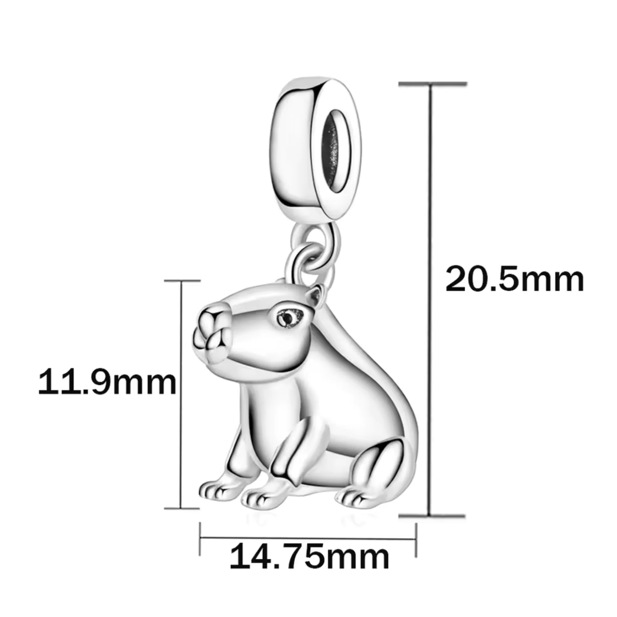 Charm Pendant - Capybara - Image 2