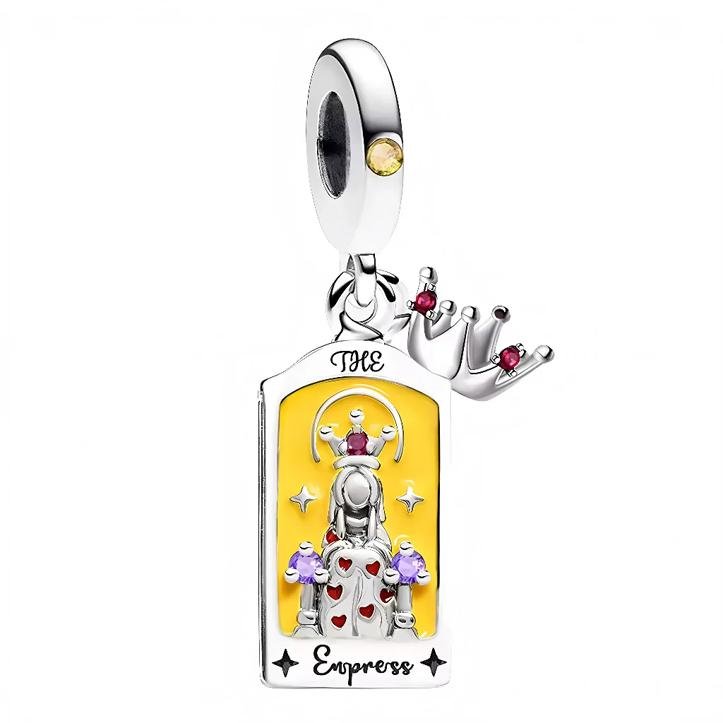 Pendant Charm – Empress Tarot Card