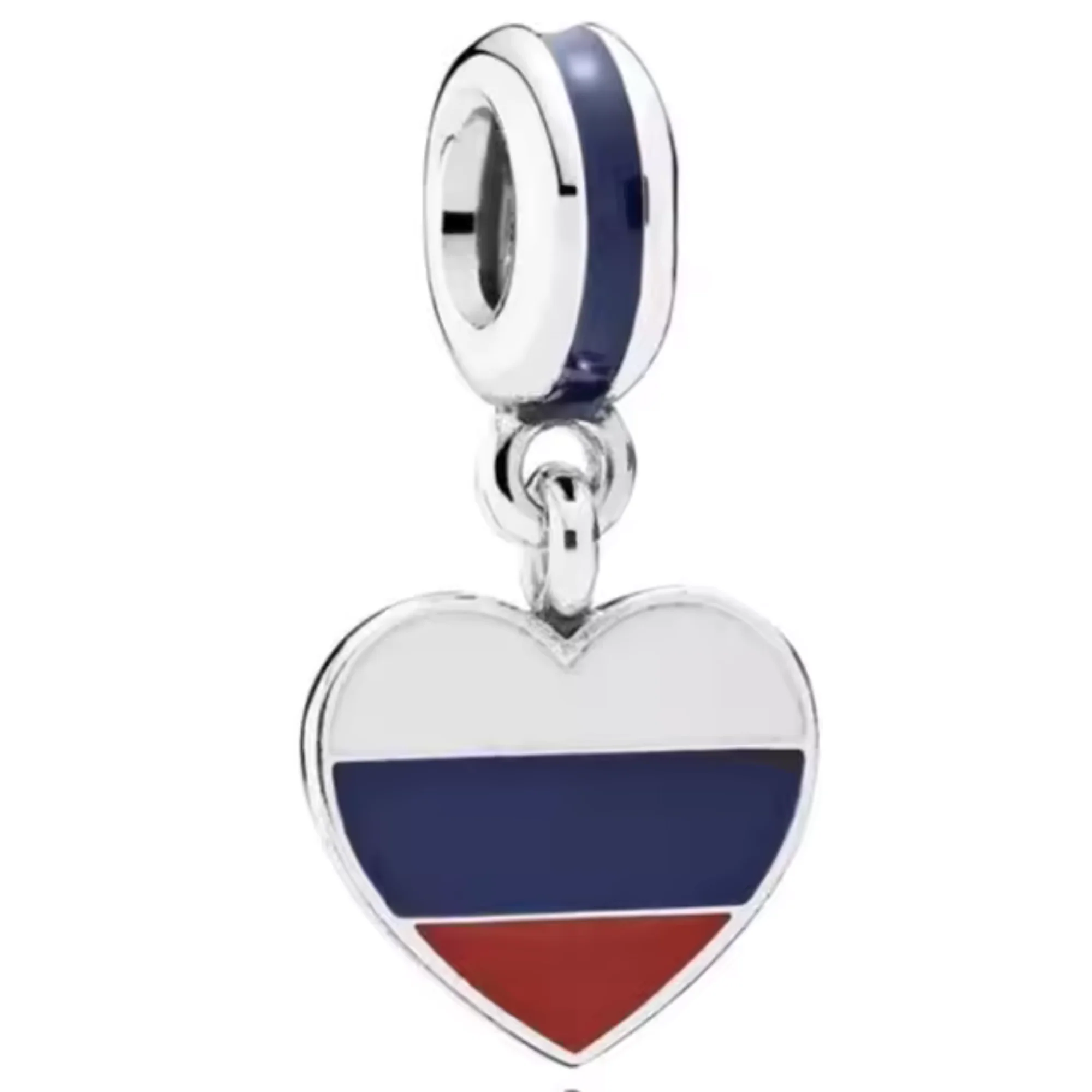 Charm Pendant - Heart Flag (14 Countries Available) - Image 10