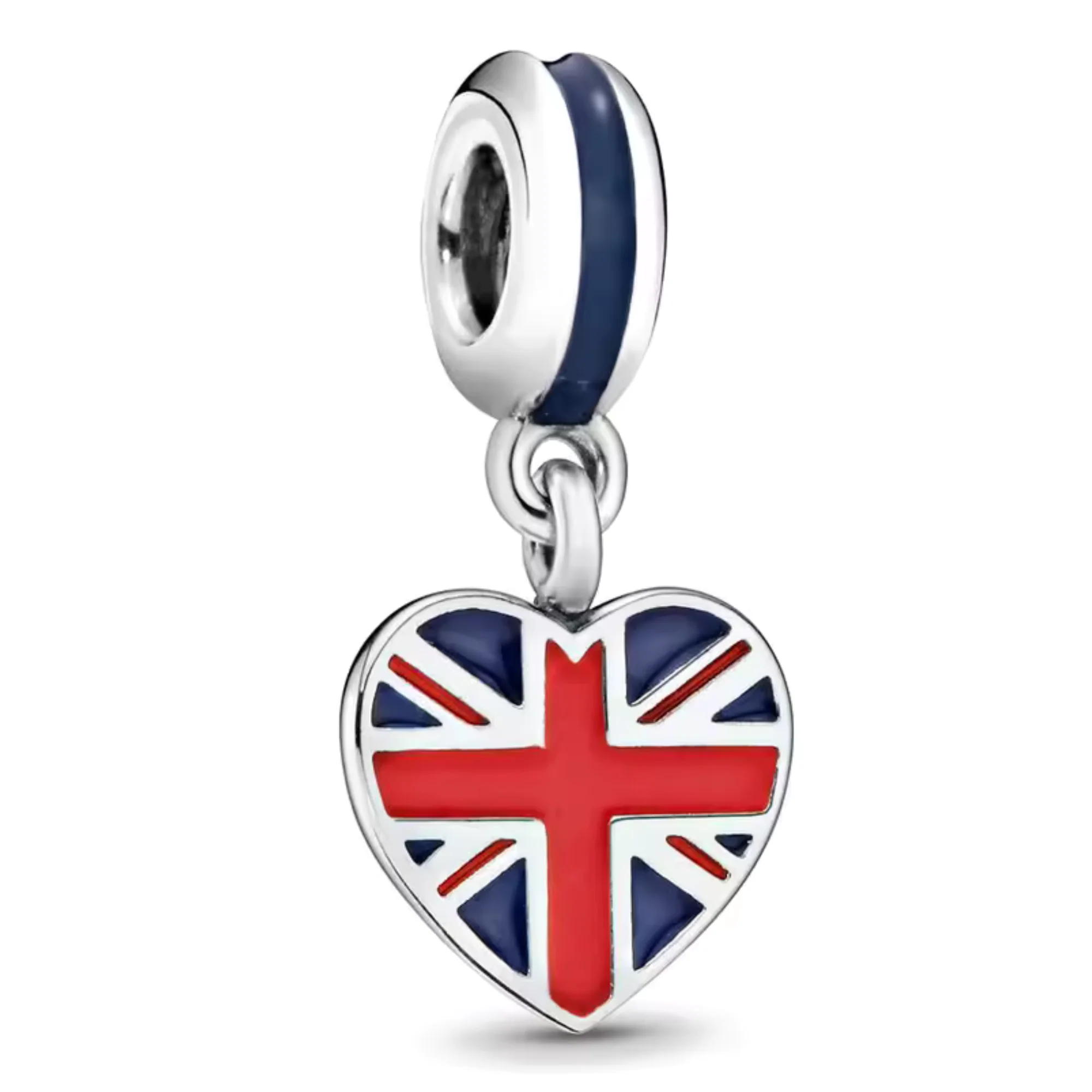 Charm Pendant - Heart Flag (14 Countries Available) - Image 11