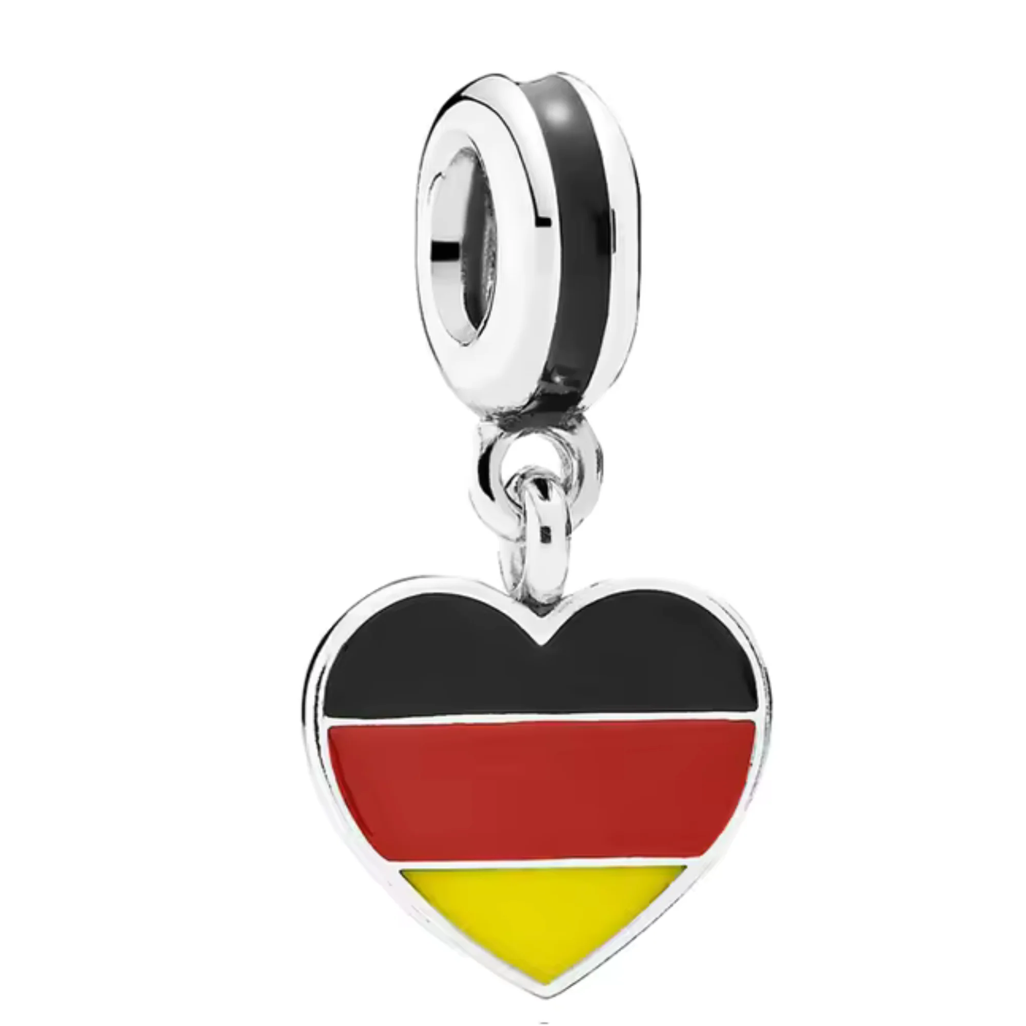 Charm Pendant - Heart Flag (14 Countries Available) - Image 17