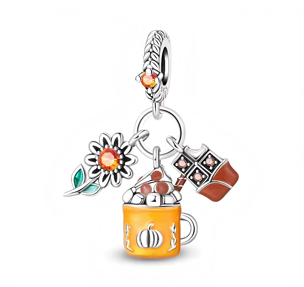 Pendant charm – Hello Fall Latte