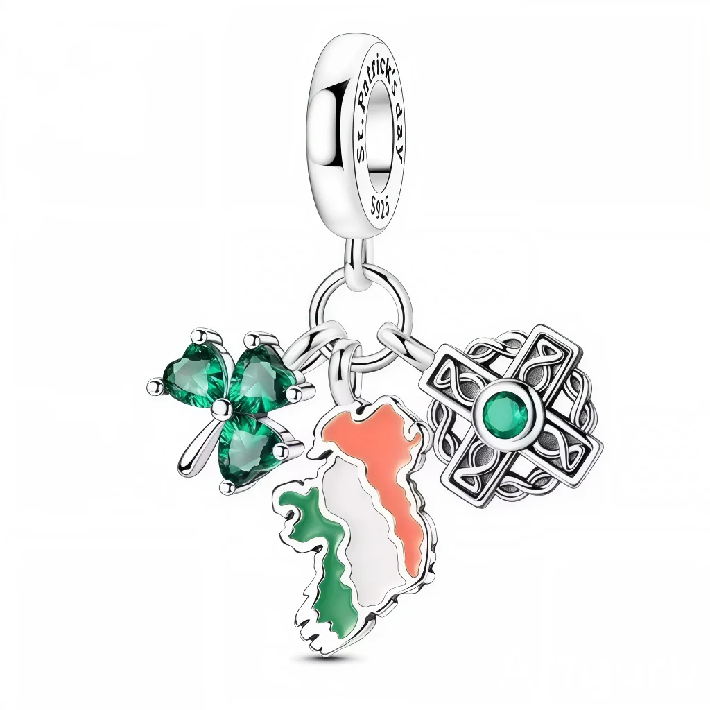 Charm Pendant - Ireland St. Patrick's Day 