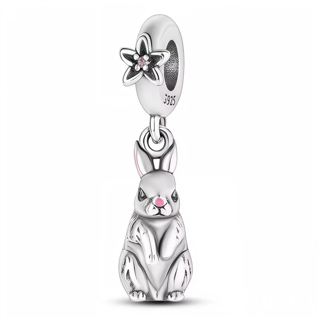 Charm Pendant - Standing Rabbit