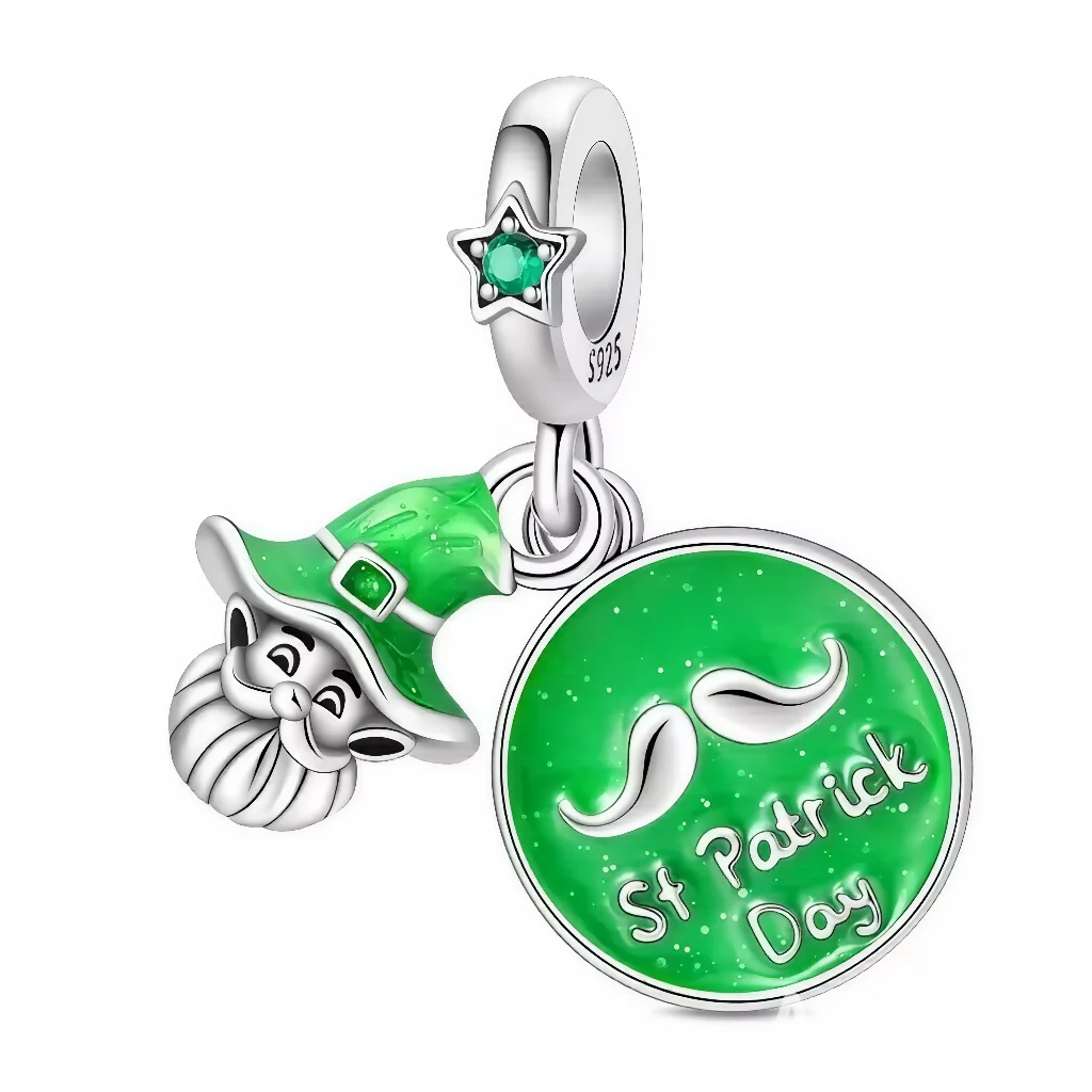 Charm Pendant - St. Patrick's Elf 