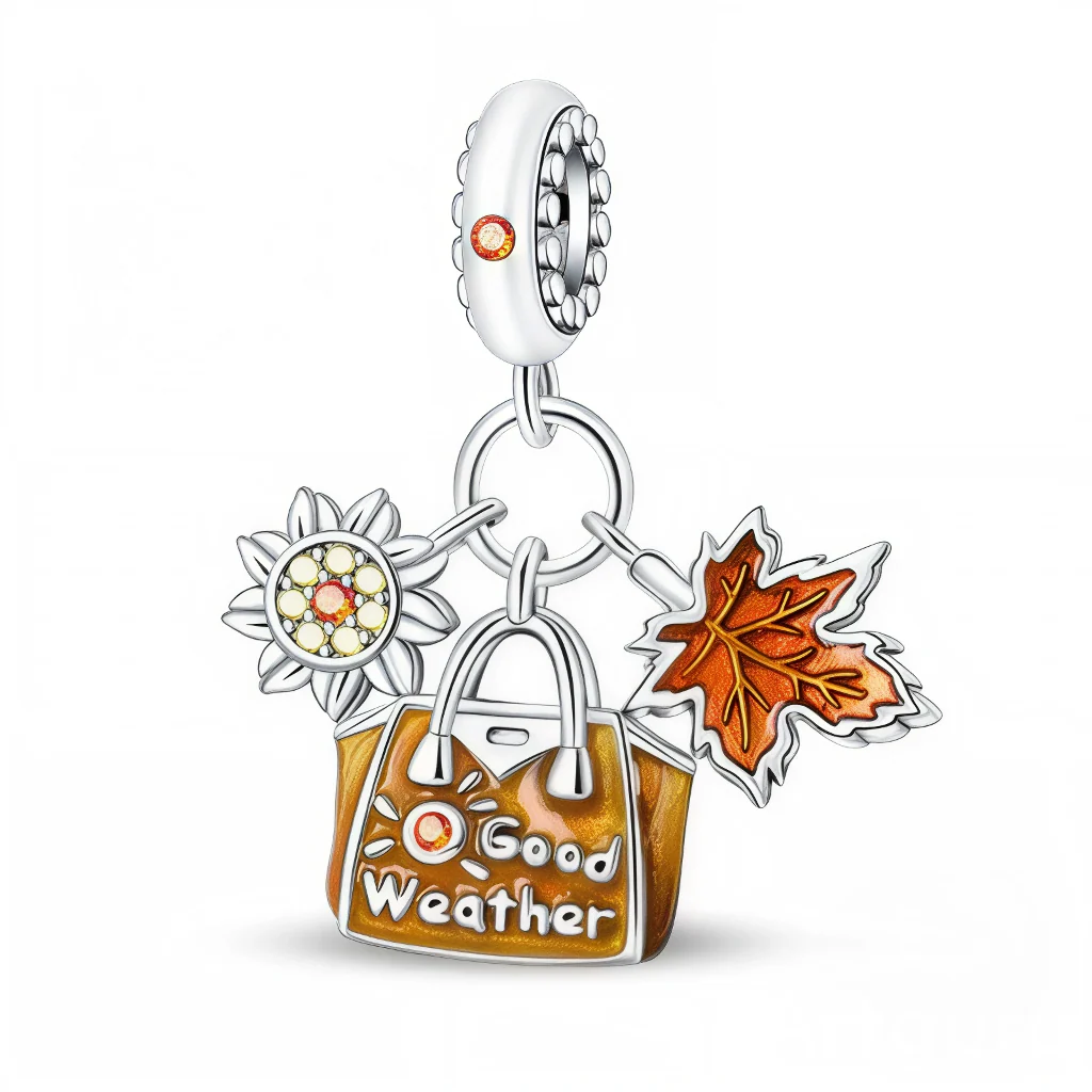 Charm Pendant - Autumn Time