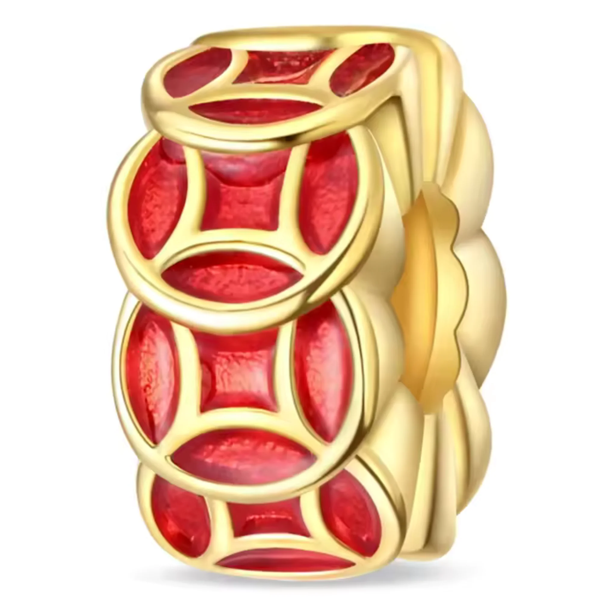 Red and Gold Charm