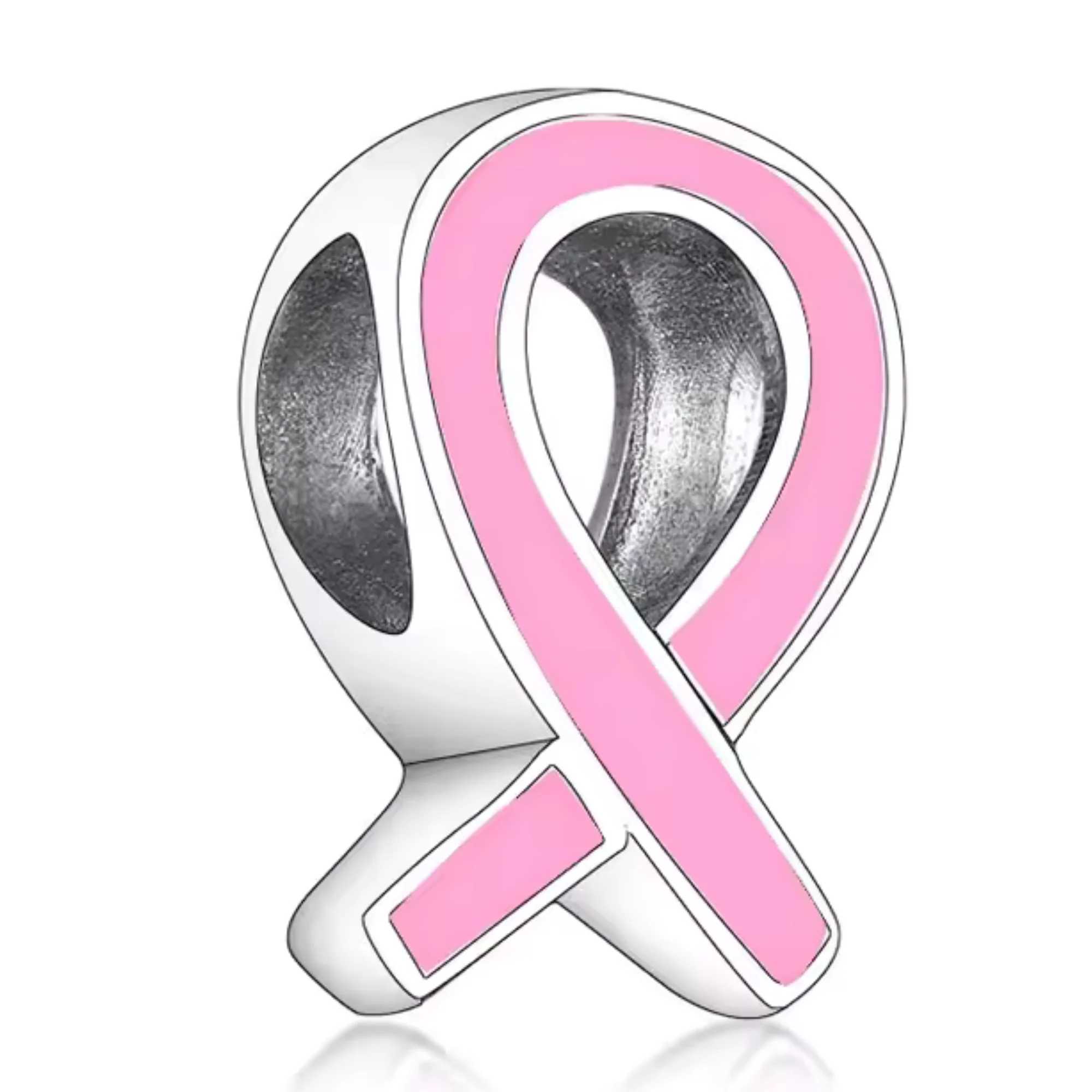 Charm - Pink Ribbon