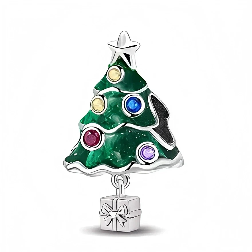 Charm - Christmas Tree and Hanging Gift