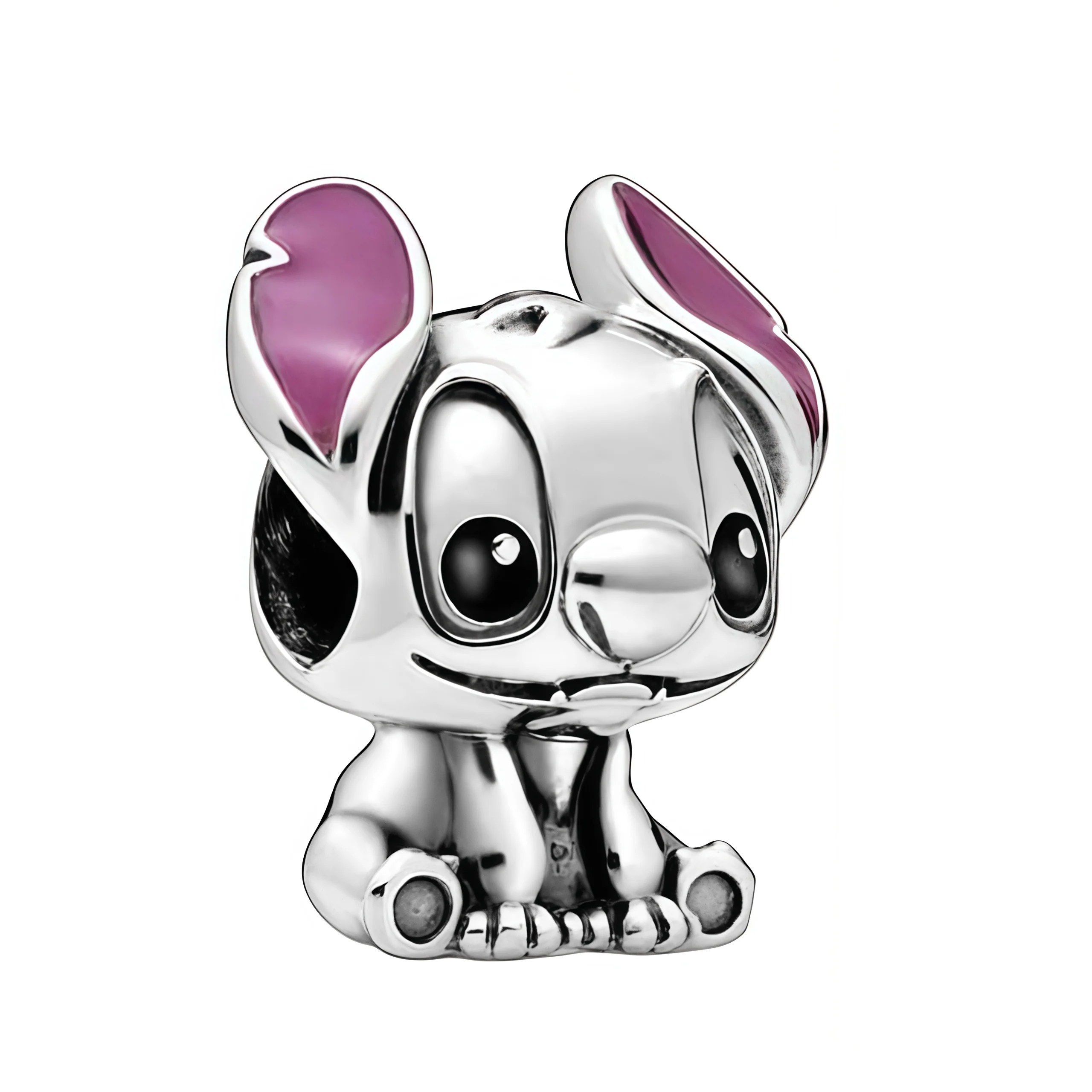 Charm - Silver stitch
